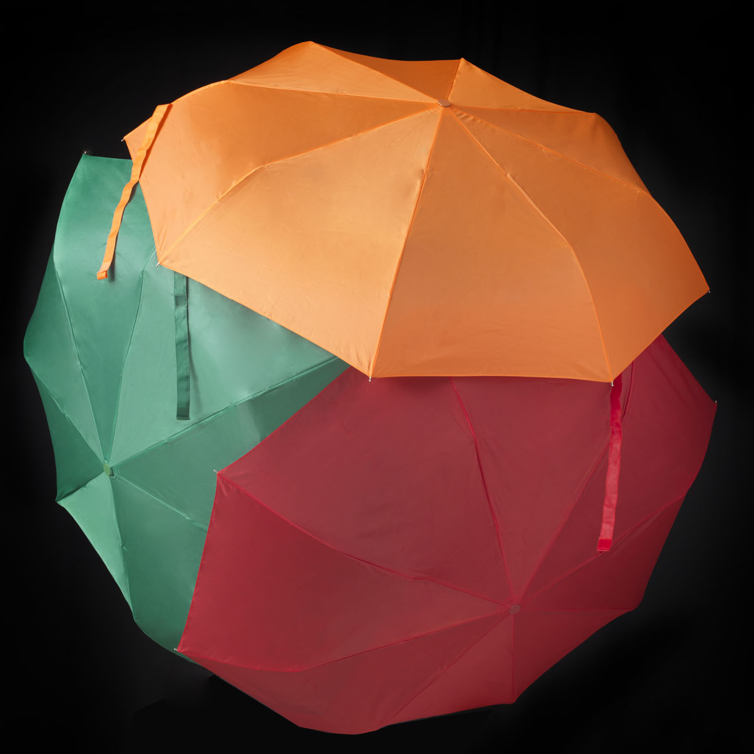 Parapluie coloré - Ø 98 cm | Pliable | Jusqu'à 4 couleurs d'impression