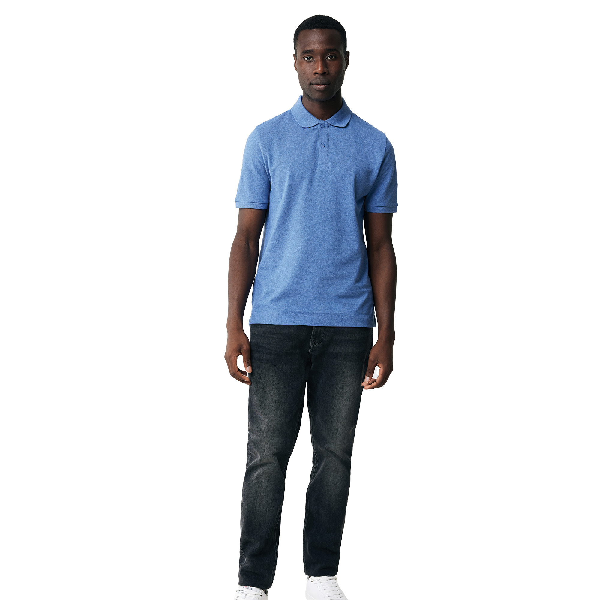 Iqoniq polo Juda - Unisex | Gerecycled katoen | 220 gr/m2