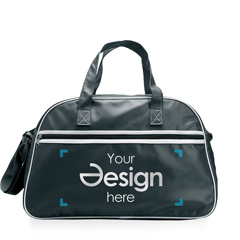 Sac de sport | PVC | Modèle bowling | Passepoils blancs