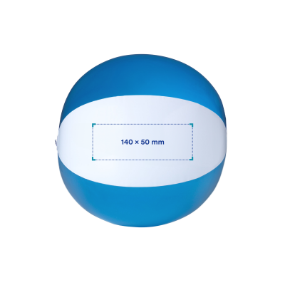 Ballon de plage - ⌀ 23 cm | Meilleur prix | Quadrichromie | 1 panneau imprimé