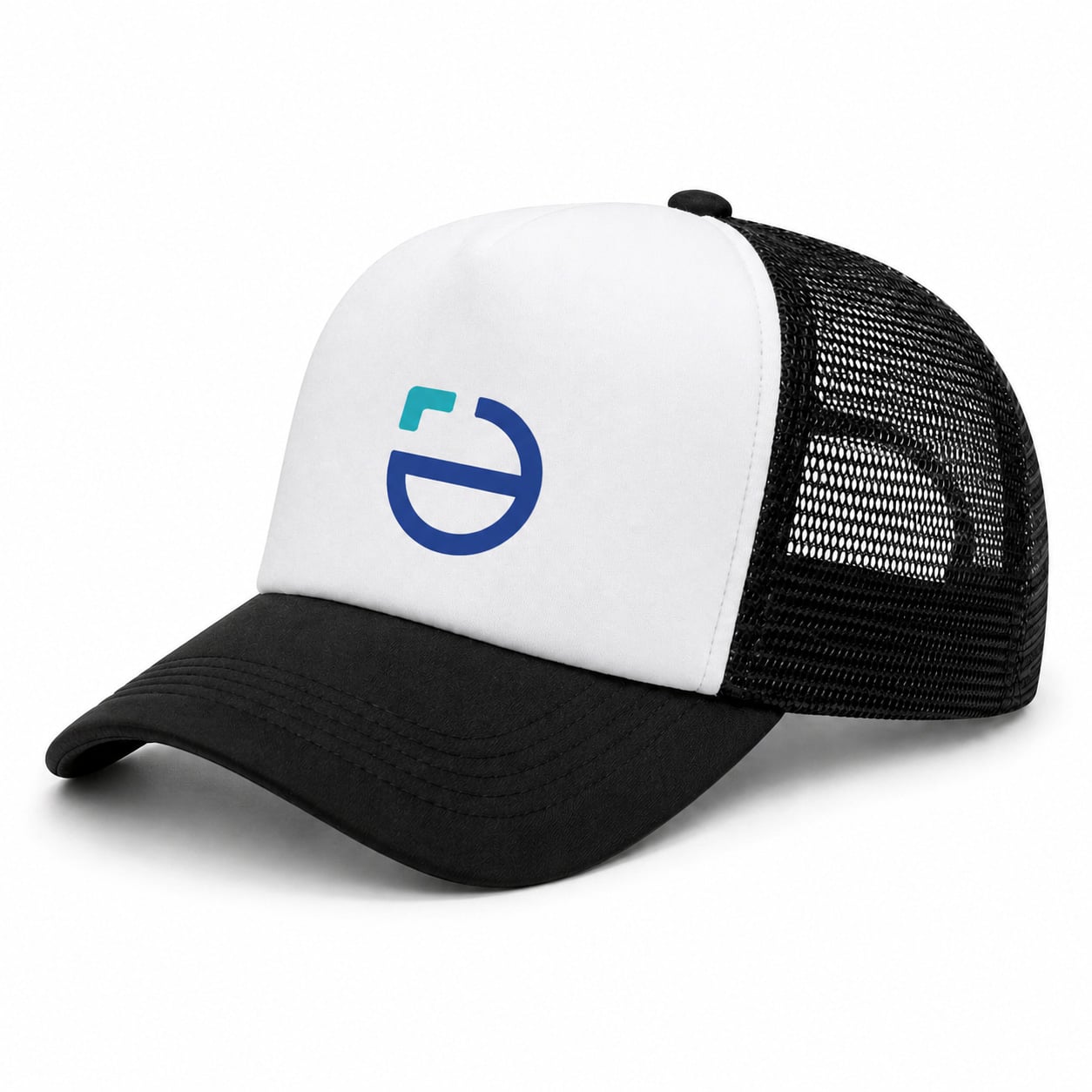 Casquette trucker Debby | Polyester | 5 panneaux | Impression jusqu'à 4 couleurs