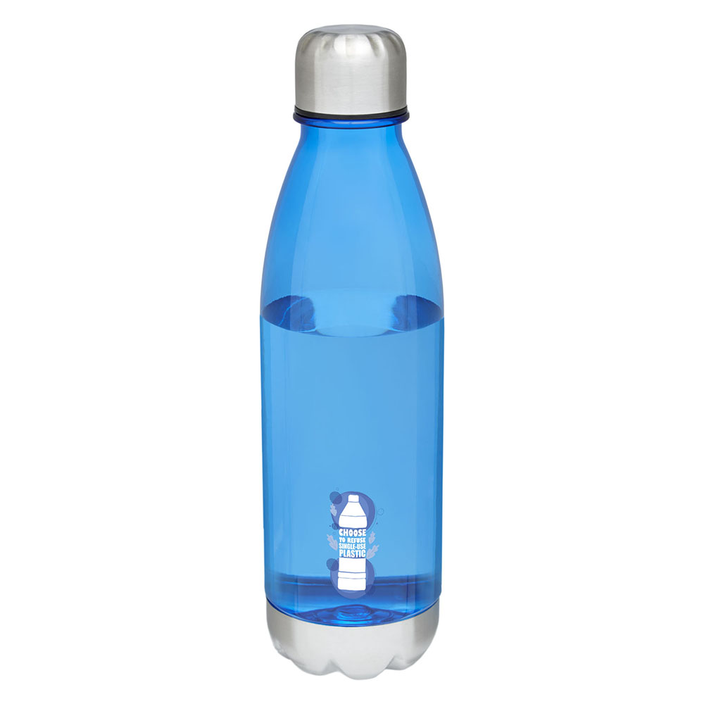 685 ml Trinkflasche – SK-Kunststoff | Edelstahl | Auslaufsicherer Schraubdeckel | BPA-frei