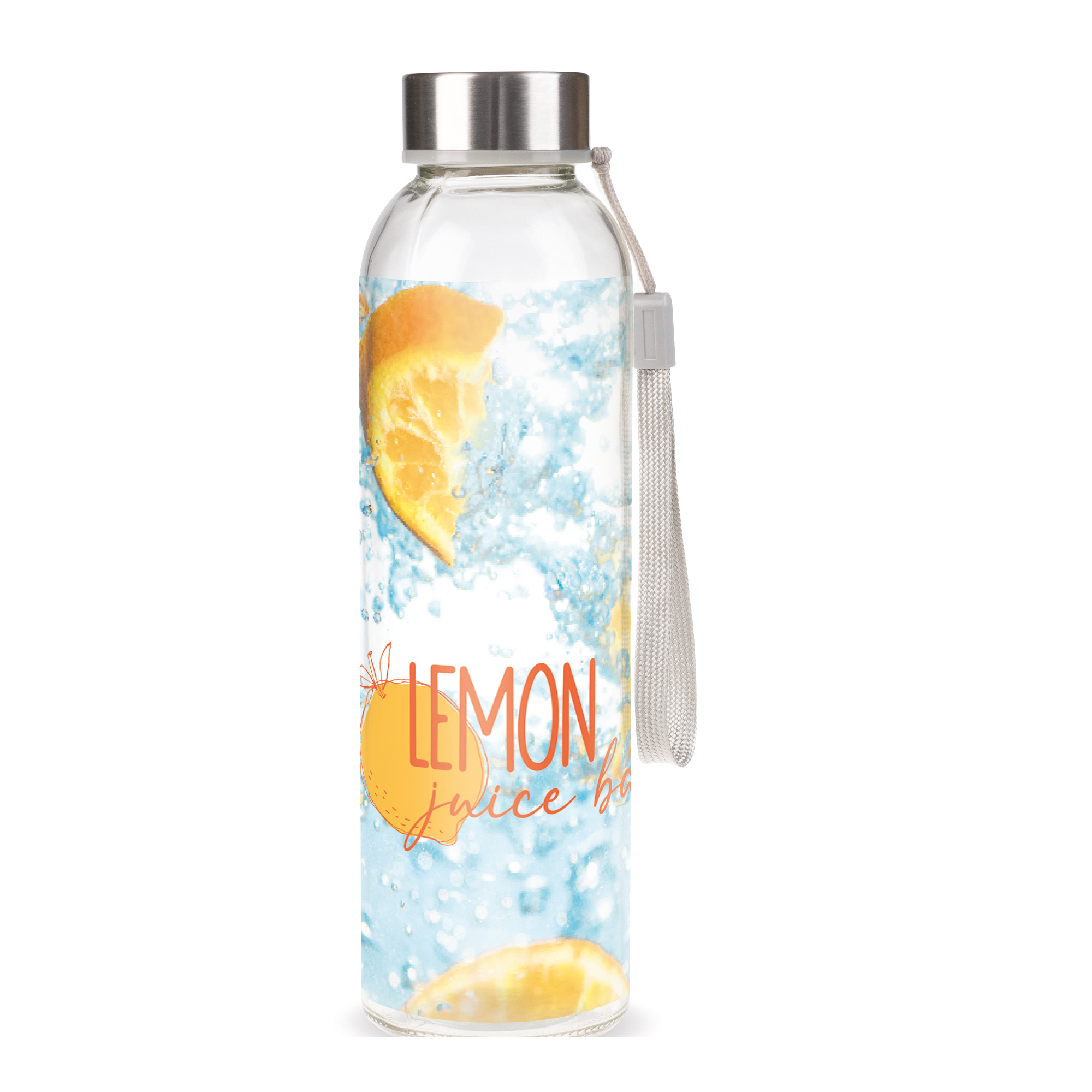 Bottiglia in vetro - 500 ml | Tappo a vite | Quadricromia