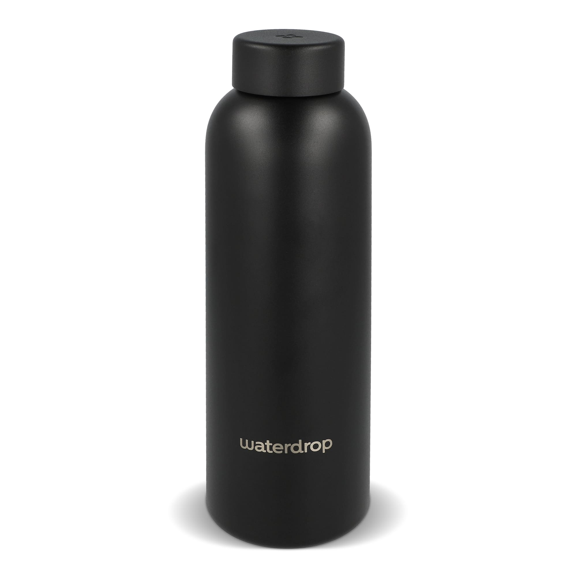 Waterdrop steel Bottiglia termica – 600 ml | Acciaio inox | Tappo acciaio