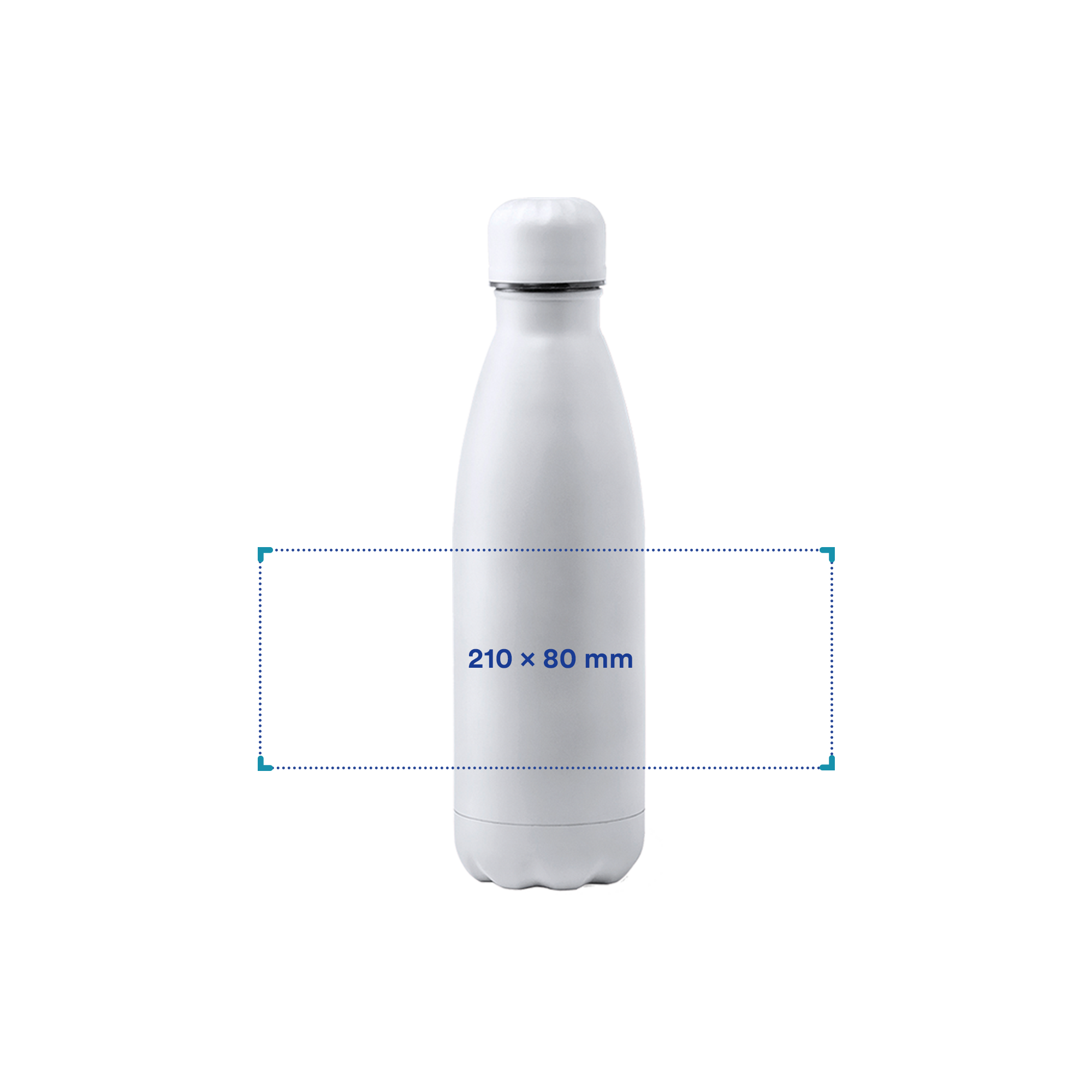Borraccia - 790 ml | Acciaio inossidabile | Stampa ovunque