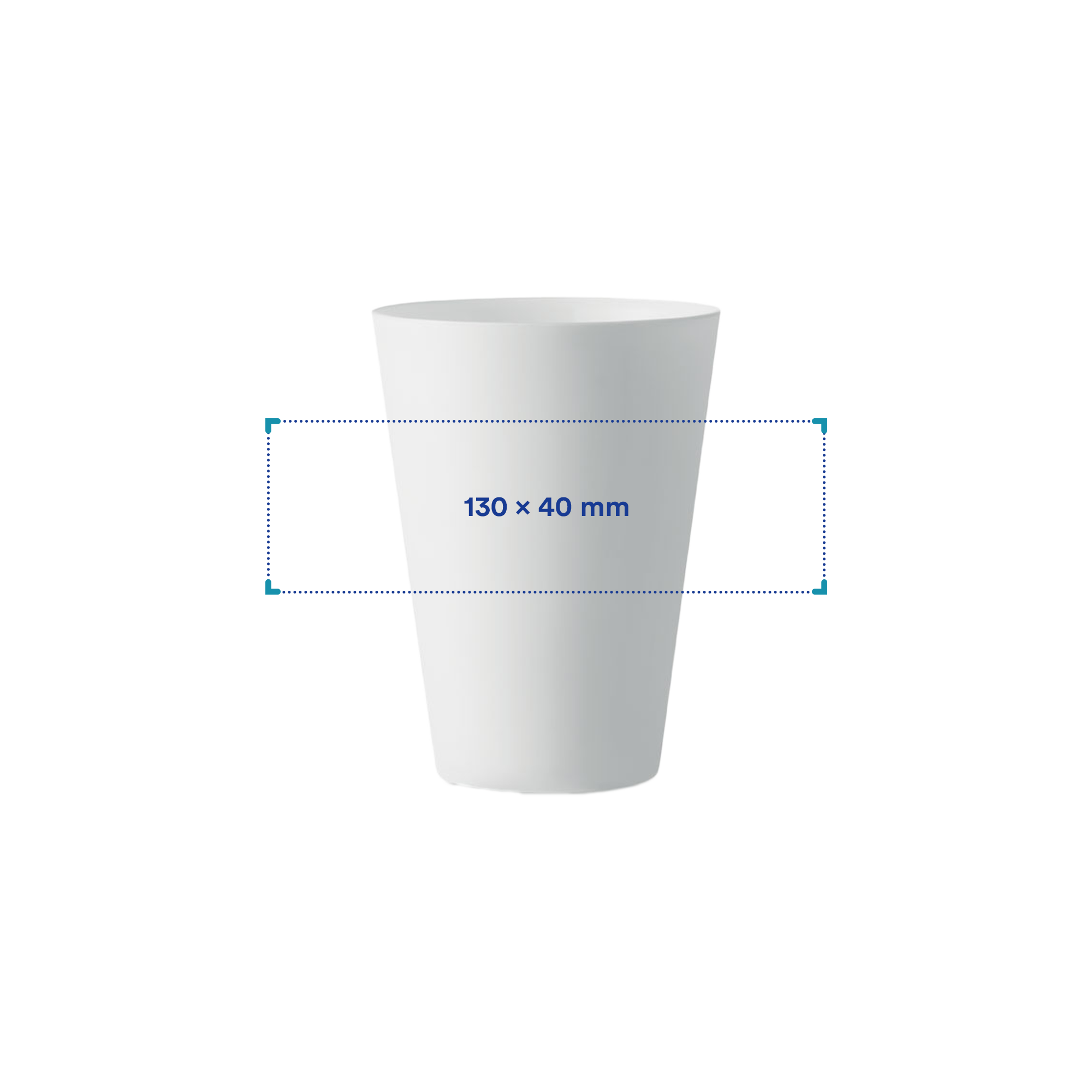 Gobelet PP - 300 ml | Réutilisable | Résistant au lave-vaisselle