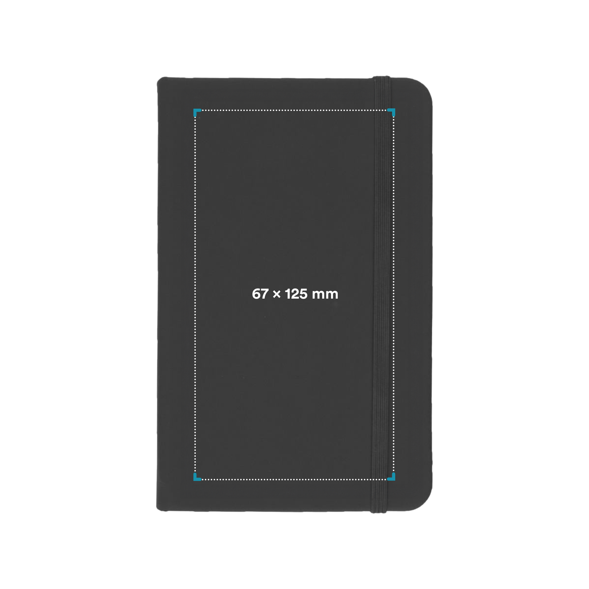 Notitieboek Leah - A6 | 100 vellen | Kunstleer | Hardcover | Ongelinieerd