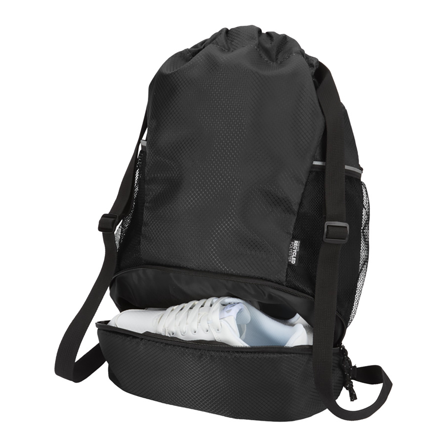 Sport gymtas Roan – Schoenenvak | Reflecterend | Waterafstotend | 18 l