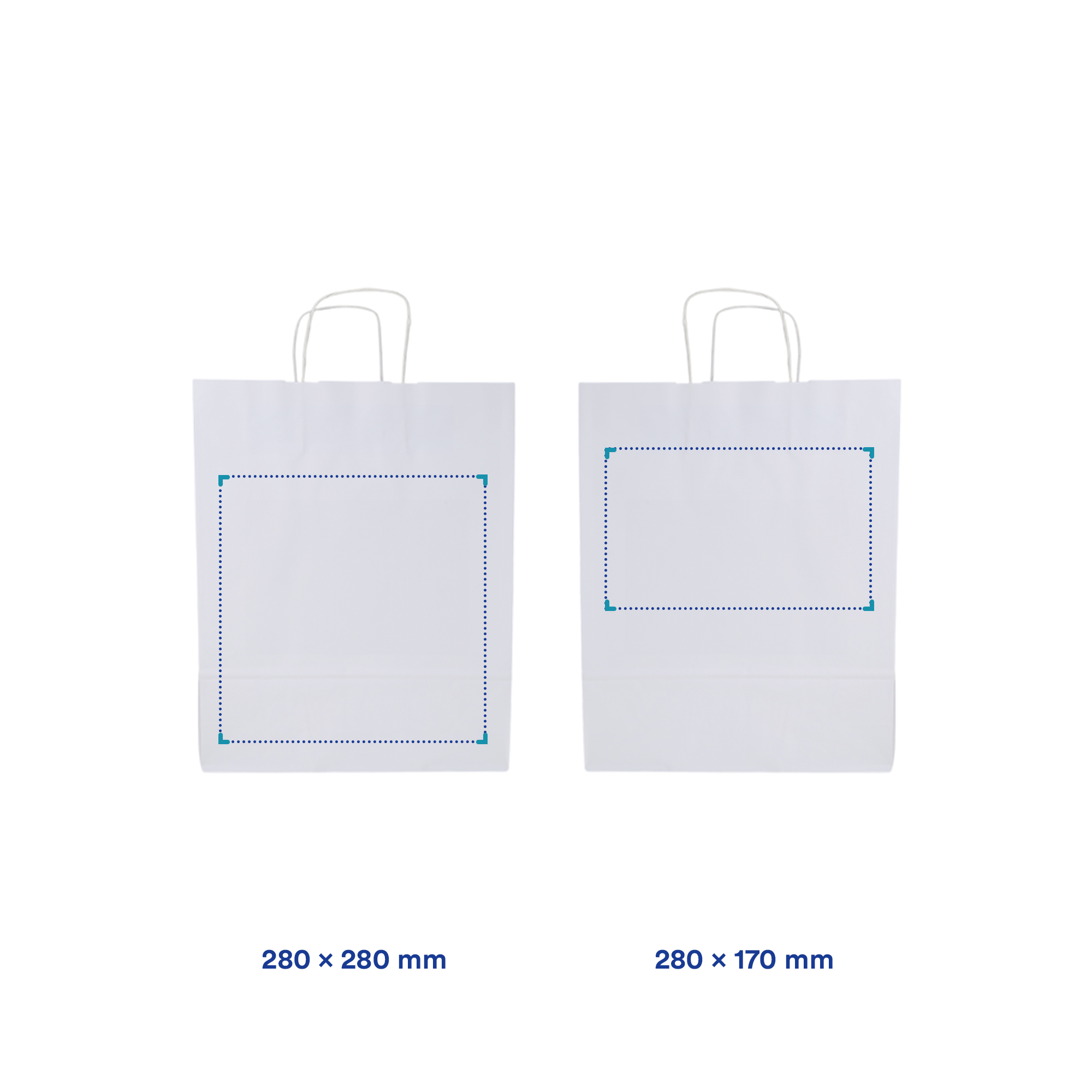 Sac en papier Olly – A3 | 100 g/m² | Quadrichromie | Certifié FSC
