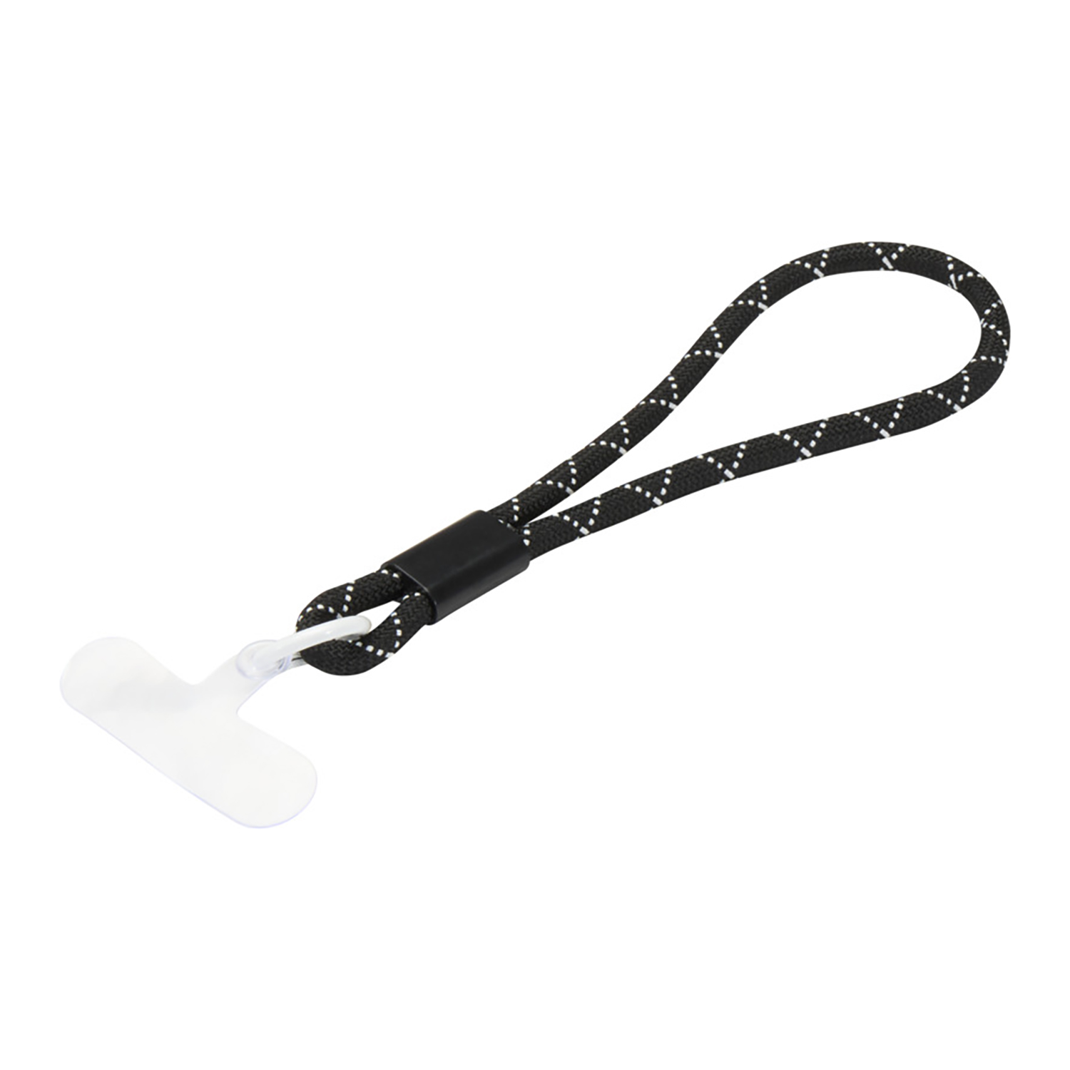 Smartphonepolsband Emma – Duurzaam & handsfree | Gerecycled ABS | 15 cm polsband | Transparante inzet