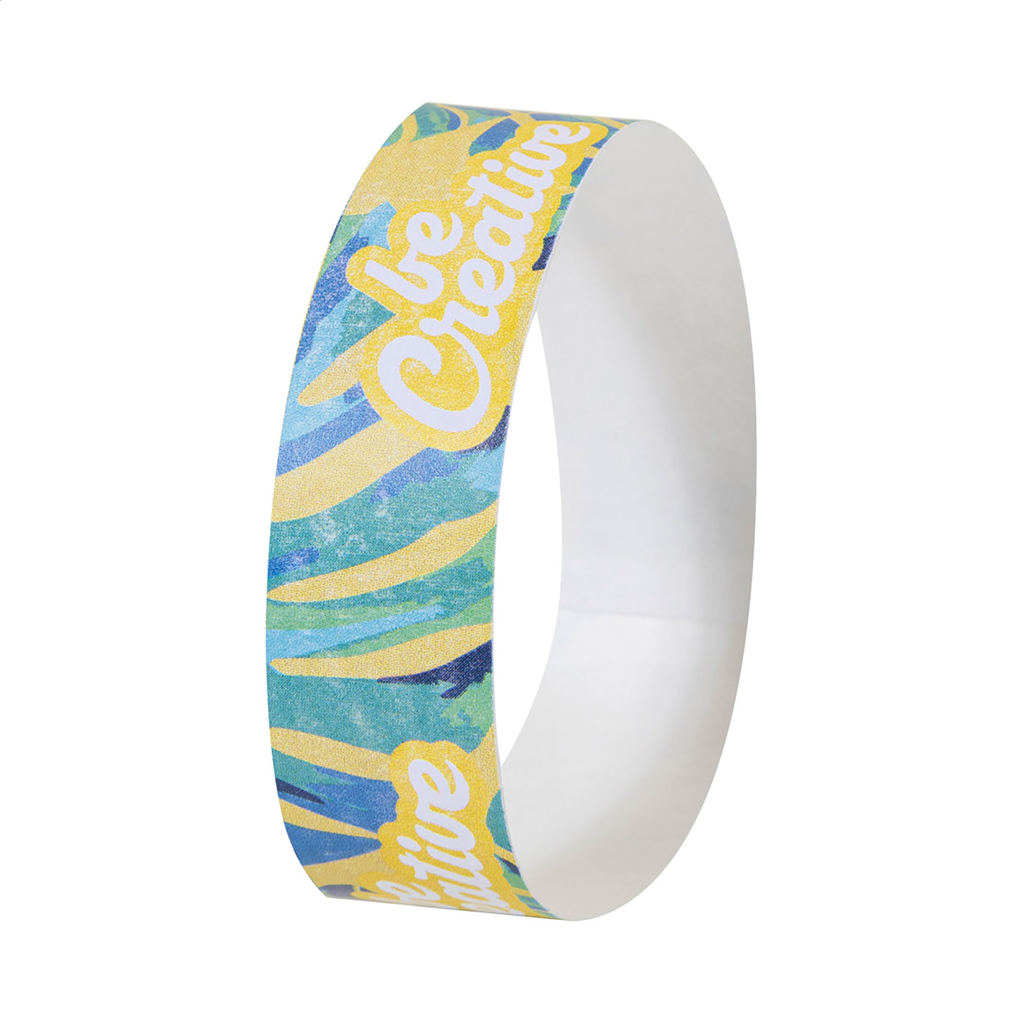 Tyvek-Armband – Vollfarbdruck | Tyvek | Sicherheitsverschluss | 10er-Set