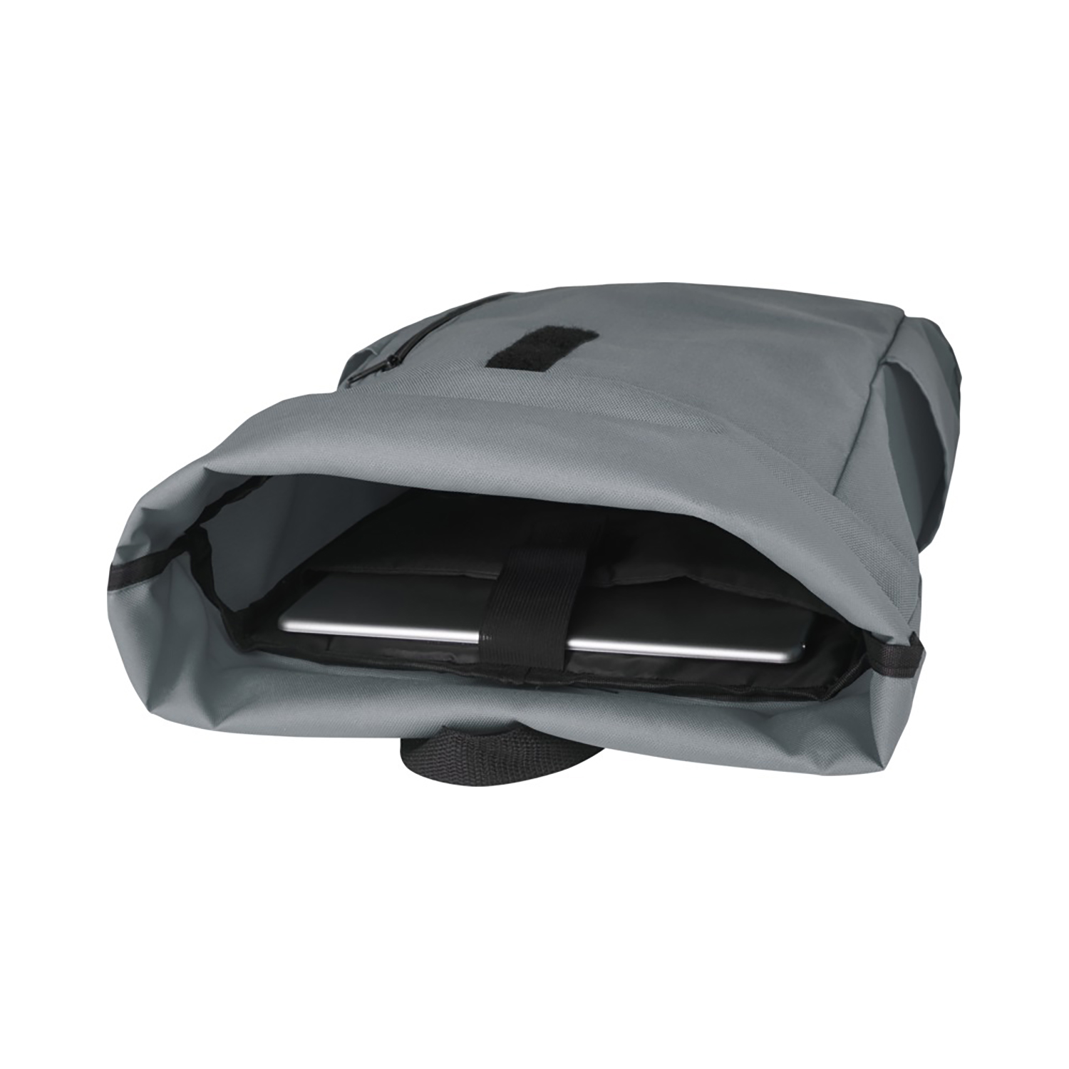 Zaino roll-top riciclato – 18L | GRS RPET | Idrorepellente | Scomparto laptop 15,6”