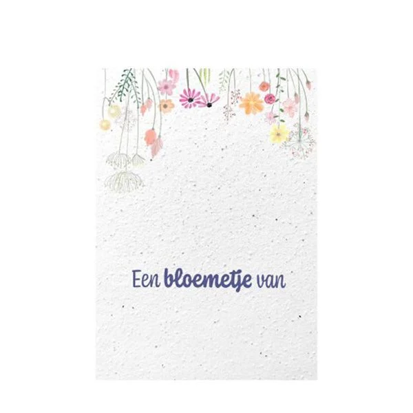 Groeipapier Rens – A5 formaat | 250 gr/m² | Luxe quality | Full colour