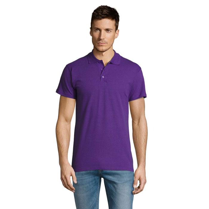 Polo Leon - Homme | 170 g/m² coton | Impression 2 couleurs