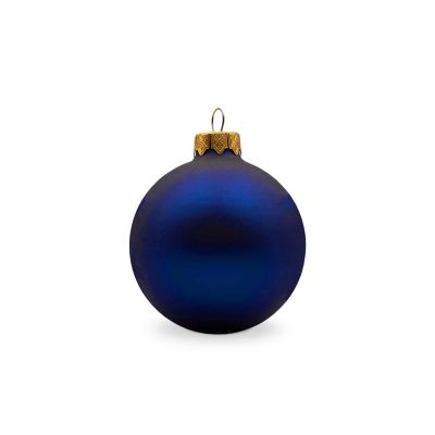 Boule de Noël – 66 mm | Finition mate | Attache dorée | Impression quadrichromie | Avec boîte