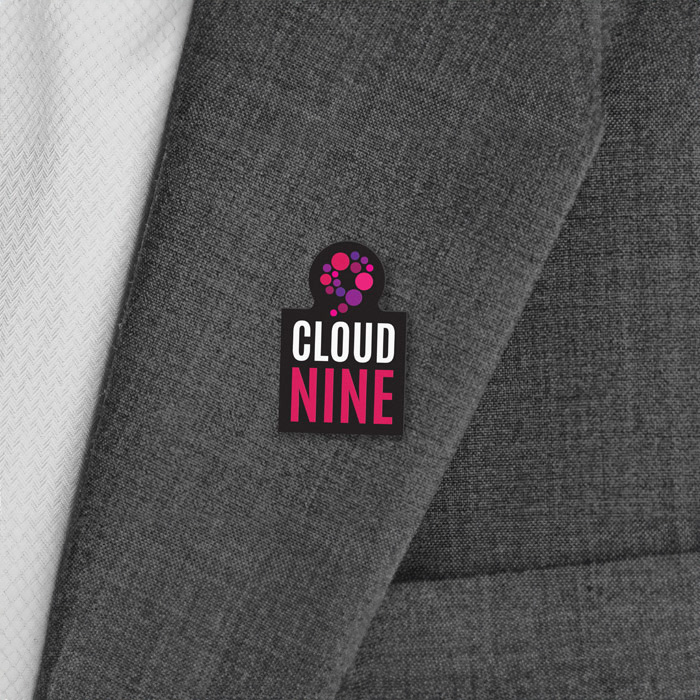 Naambadge Noor - Custom vorm | Magneet | Full colour