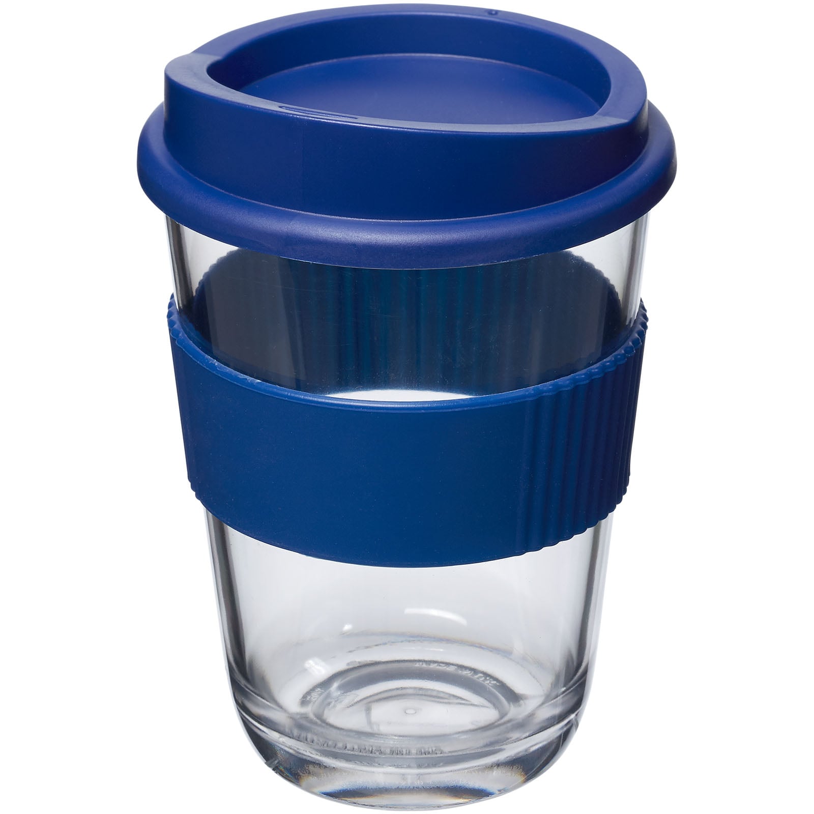 Tazza da caffè da asporto - 300 ml | Plastica | Manico in silicone | Stampa 1 colore