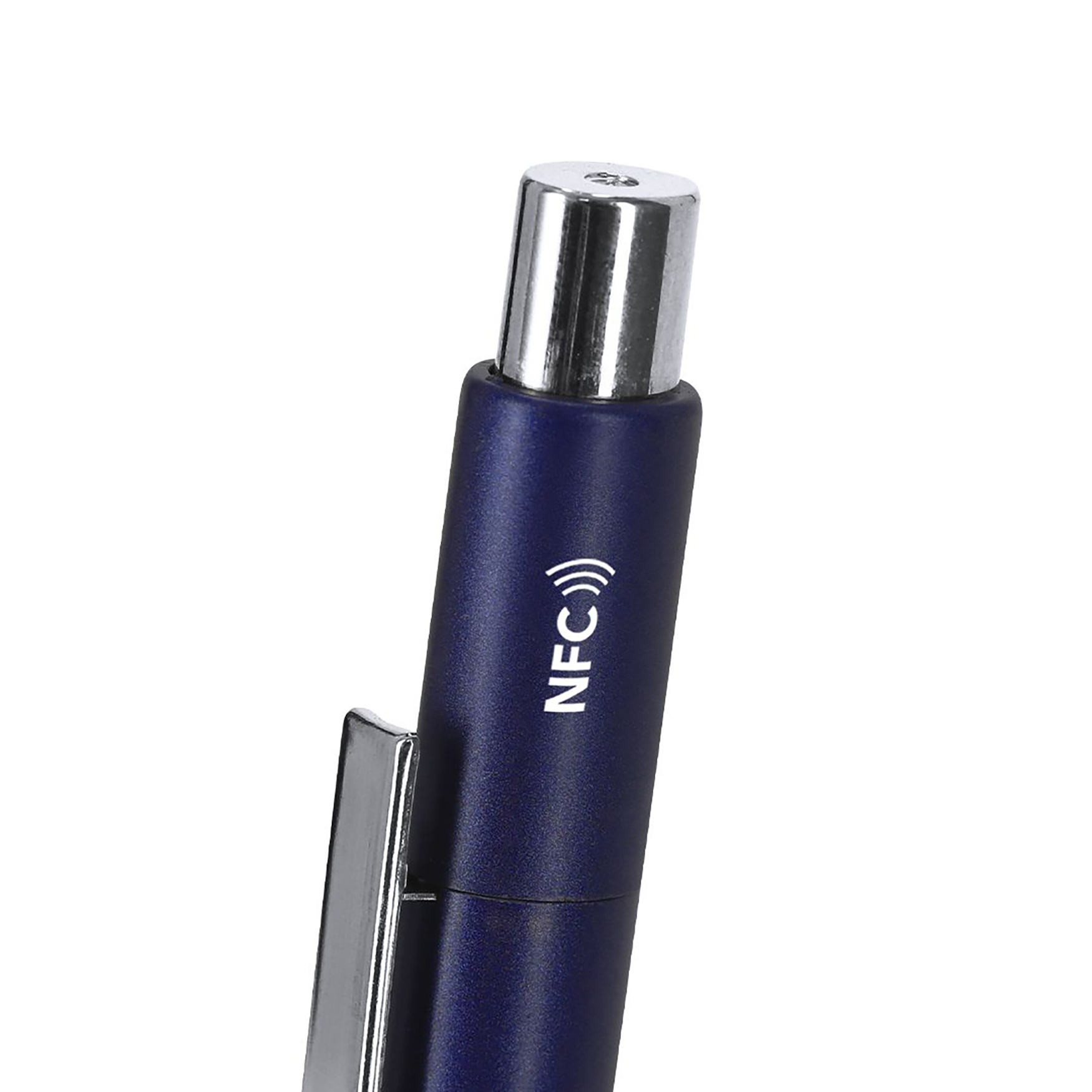Kugelschreiber – NFC Funktion | Aluminiumgehäuse | Blaue Tinte