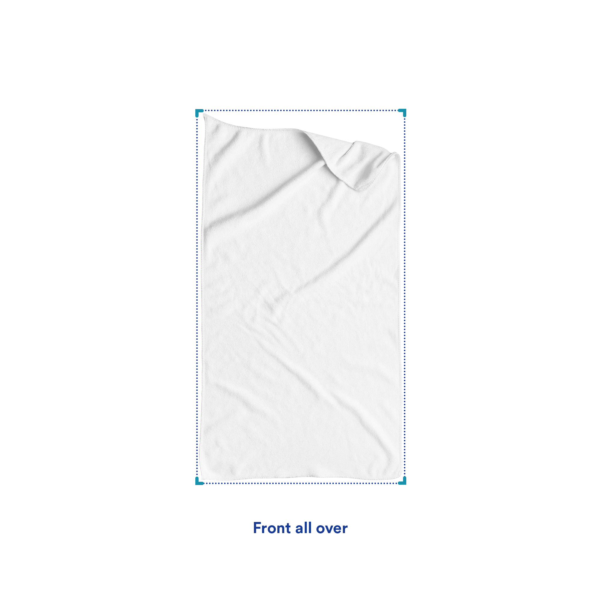 Asciugamano da bagno - 180 x 100 cm | 400g/m² | Cotone e Poliestere | Completamente stampabile