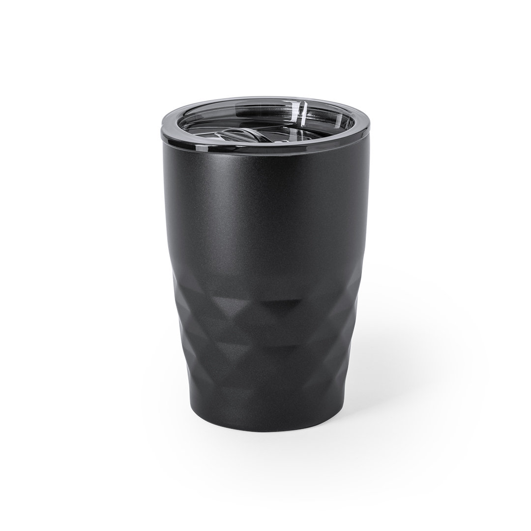 Thermosbeker Copper - 350 ml | Dubbelwandig | Metallic kleuren
