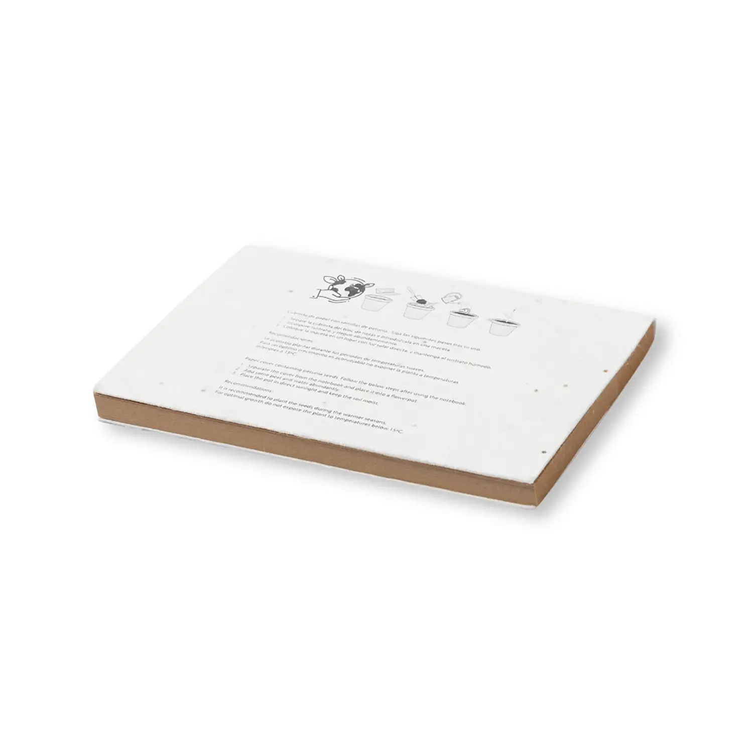Post it Viola – Groeipapier | 50 Sticky Notes | Petunia Zaden | A6 Formaat