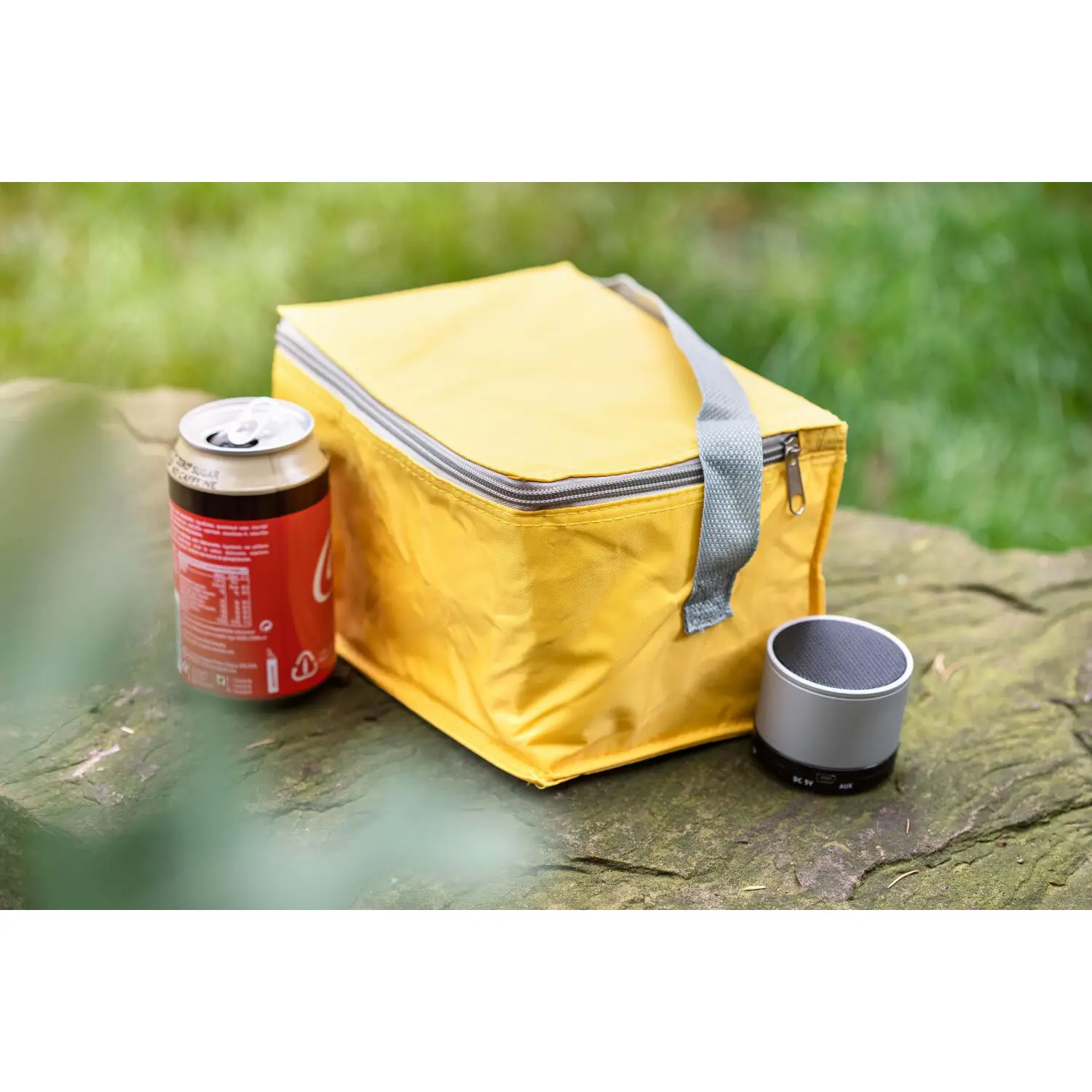 Sac isotherme – 6 canettes | Polyester 420D | Fermeture zippée | Doublure aluminium