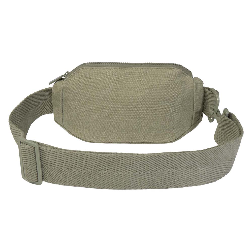 Crossbodytas Jula – 500 g/m² | Gerecycled katoen | Aware™ tracer | Verstelbare riem | Met ritsvak