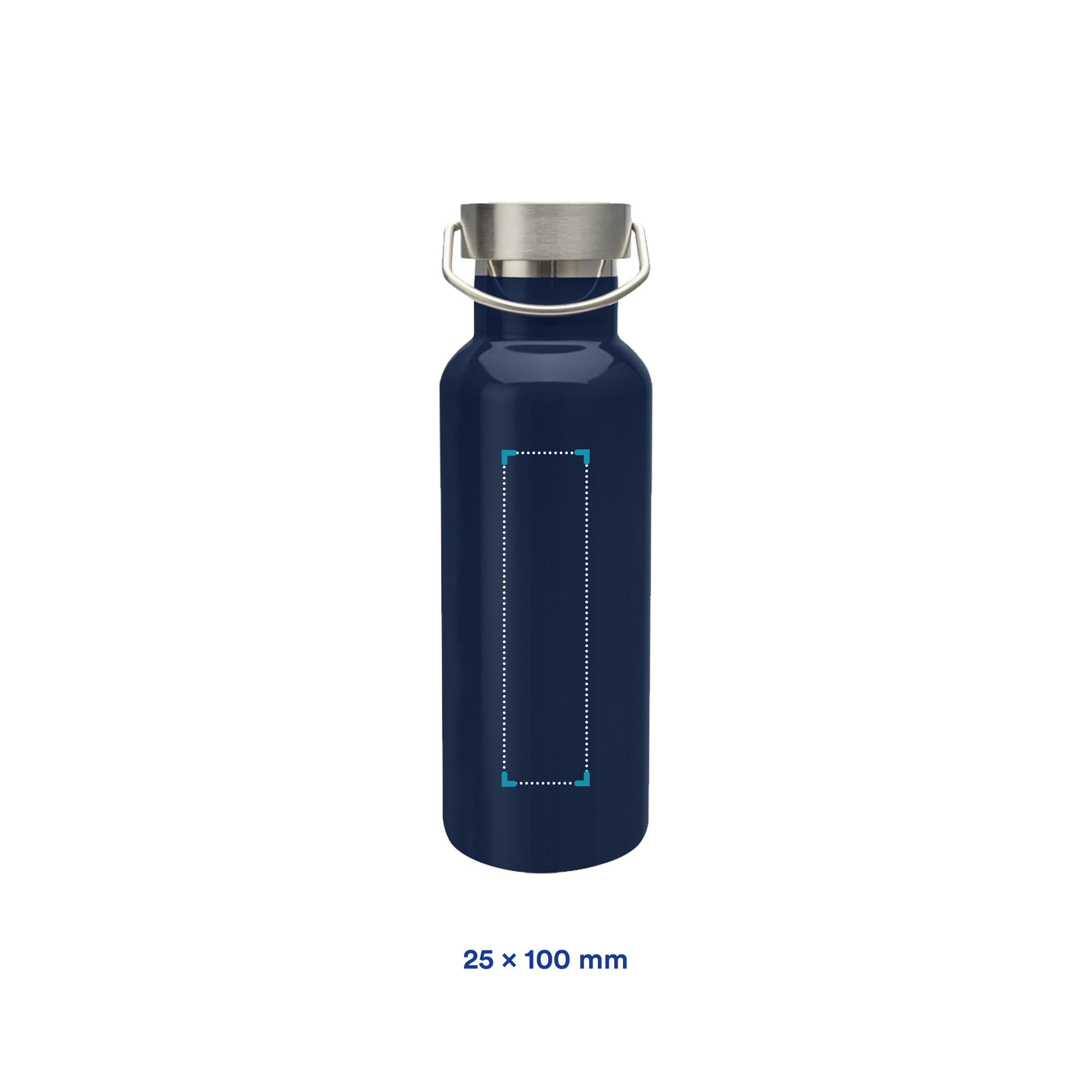 Bouteille isotherme Tim – 500 ml | Acier inoxydable recyclé | Anti-fuite