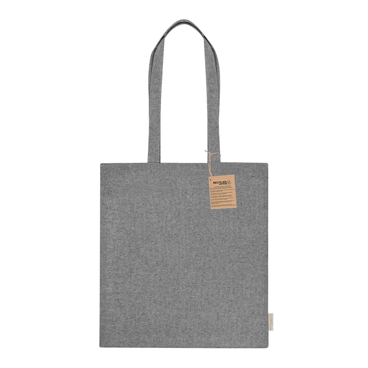 Shopper - Cotone riciclato | 140 g/m² | Certificato GRS
