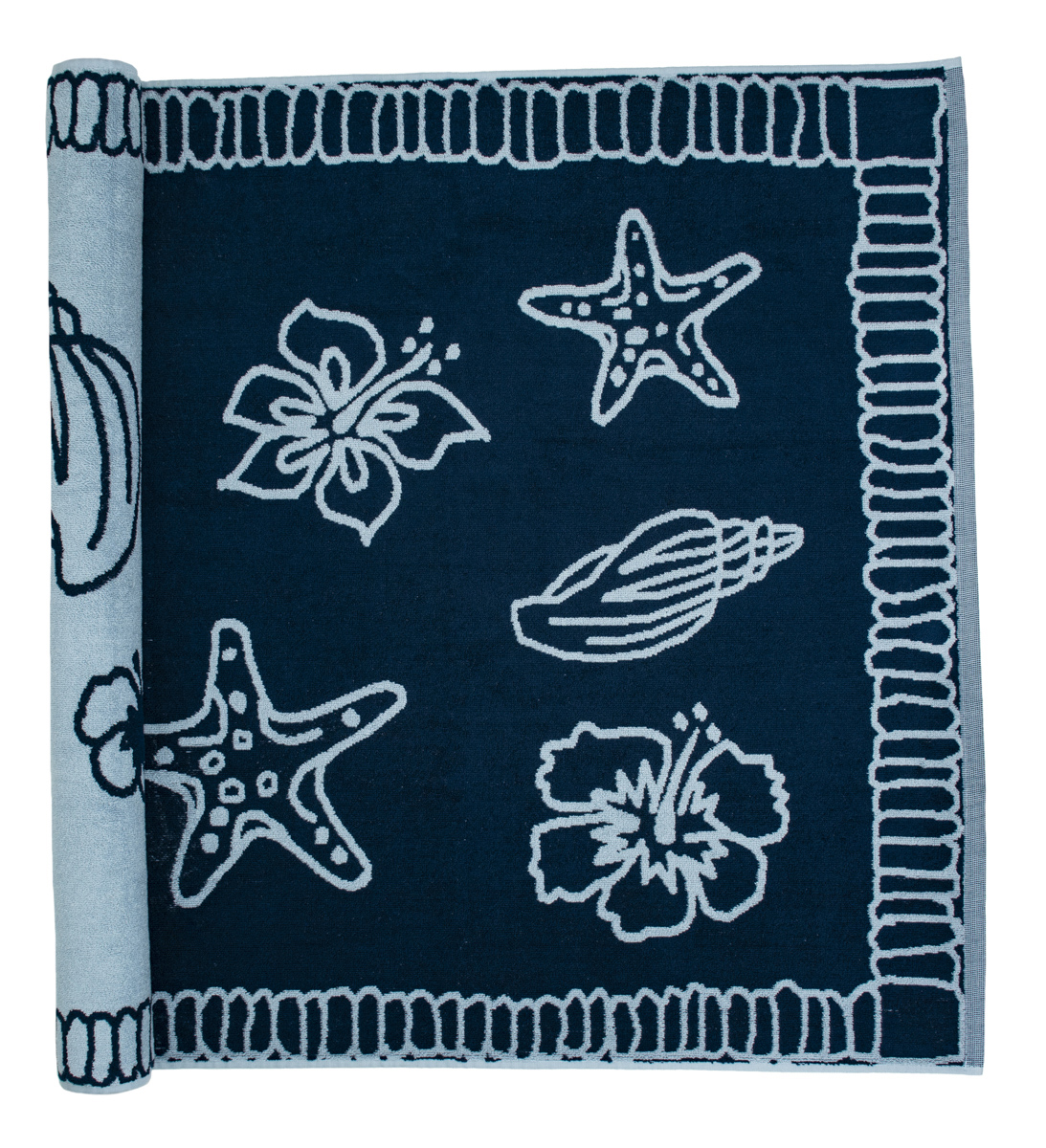Telo mare - 190 x 90 cm | Cotone riciclato | 550 g/m²