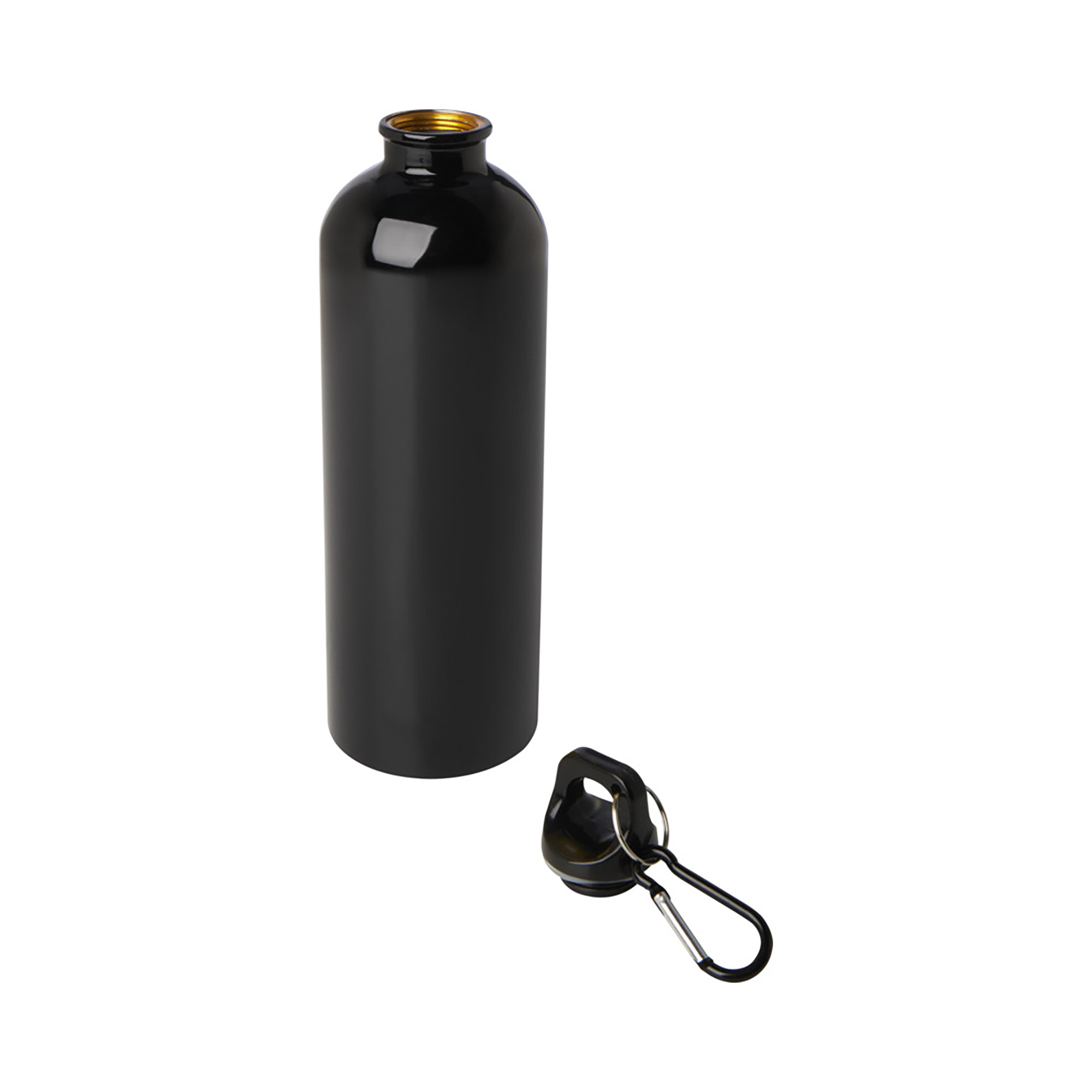 Gourde – 750 ml | Acier Inox Recyclé | Simple Paroi | Mousqueton