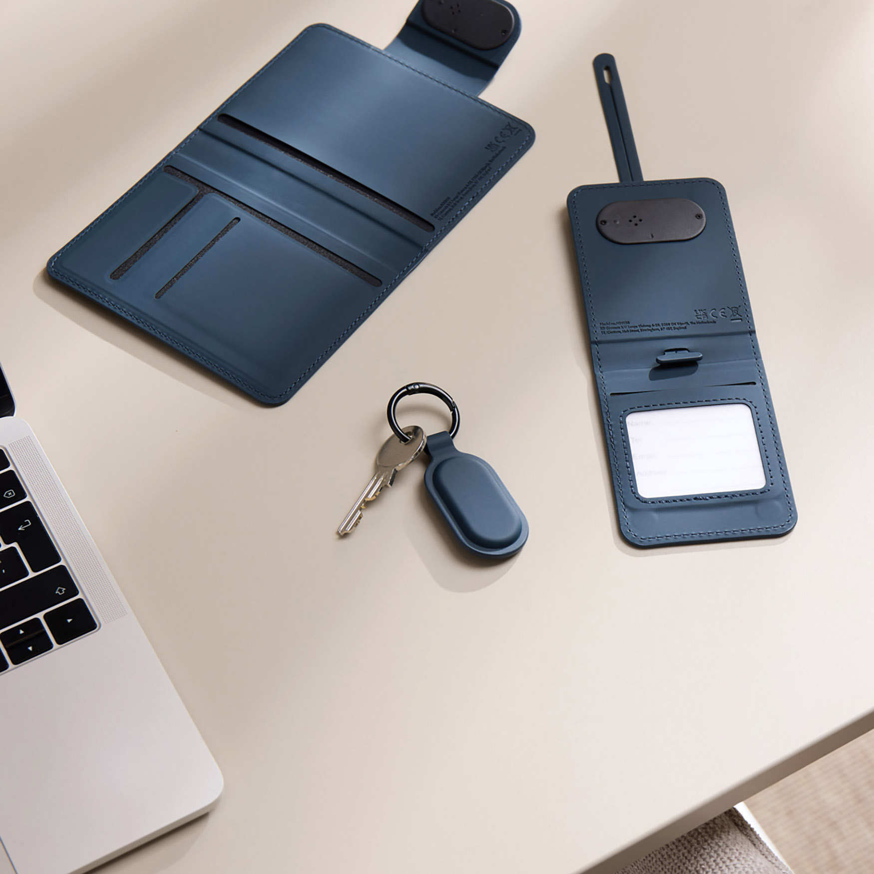 Key tag VINGA - Wereldwijde tracking | BT 5.2 | Lichtgewicht design