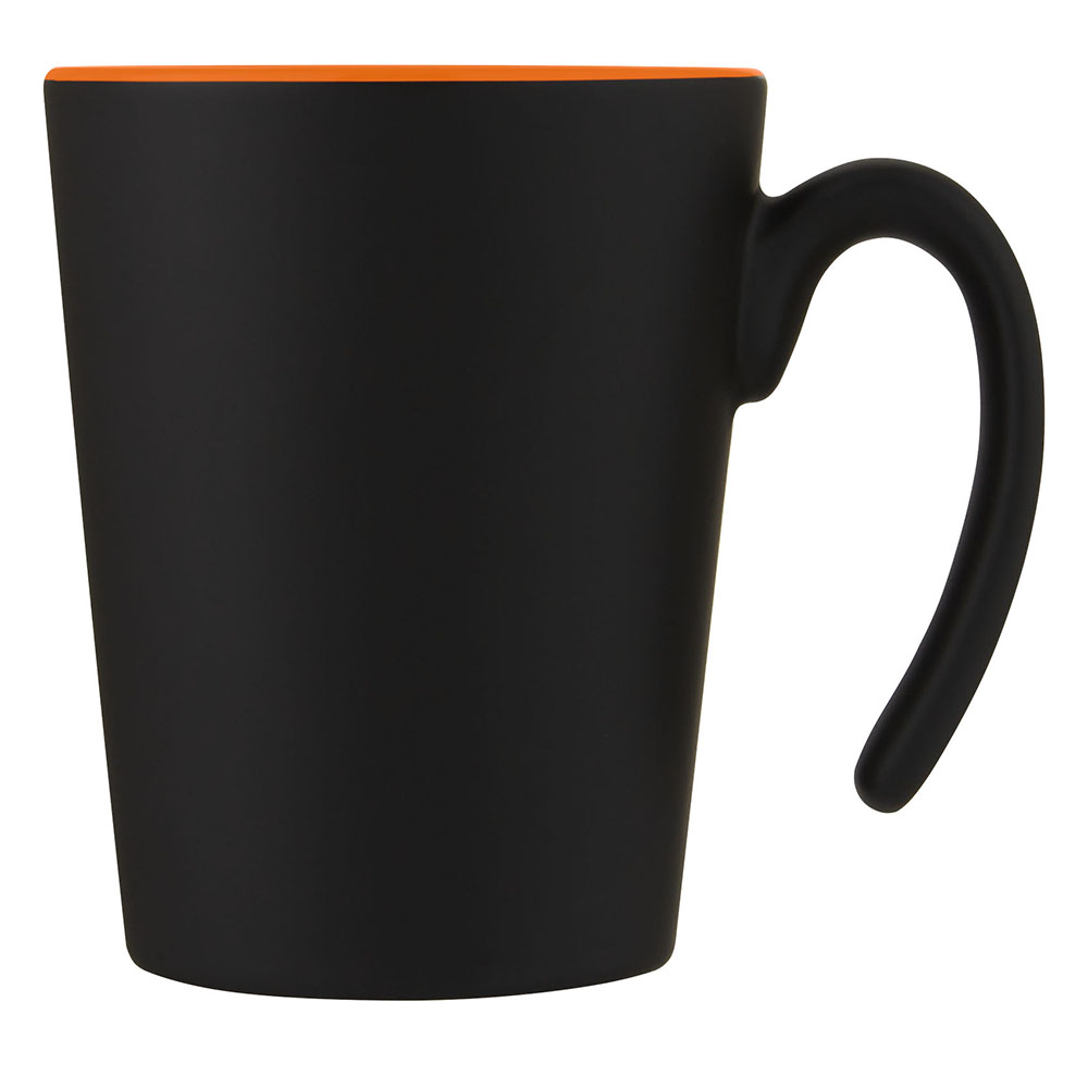 Keramiktasse – 360 ml | Matte Außenseite | Glänzendes Inneres | Spülmaschinen- & mikrowellengeeignet