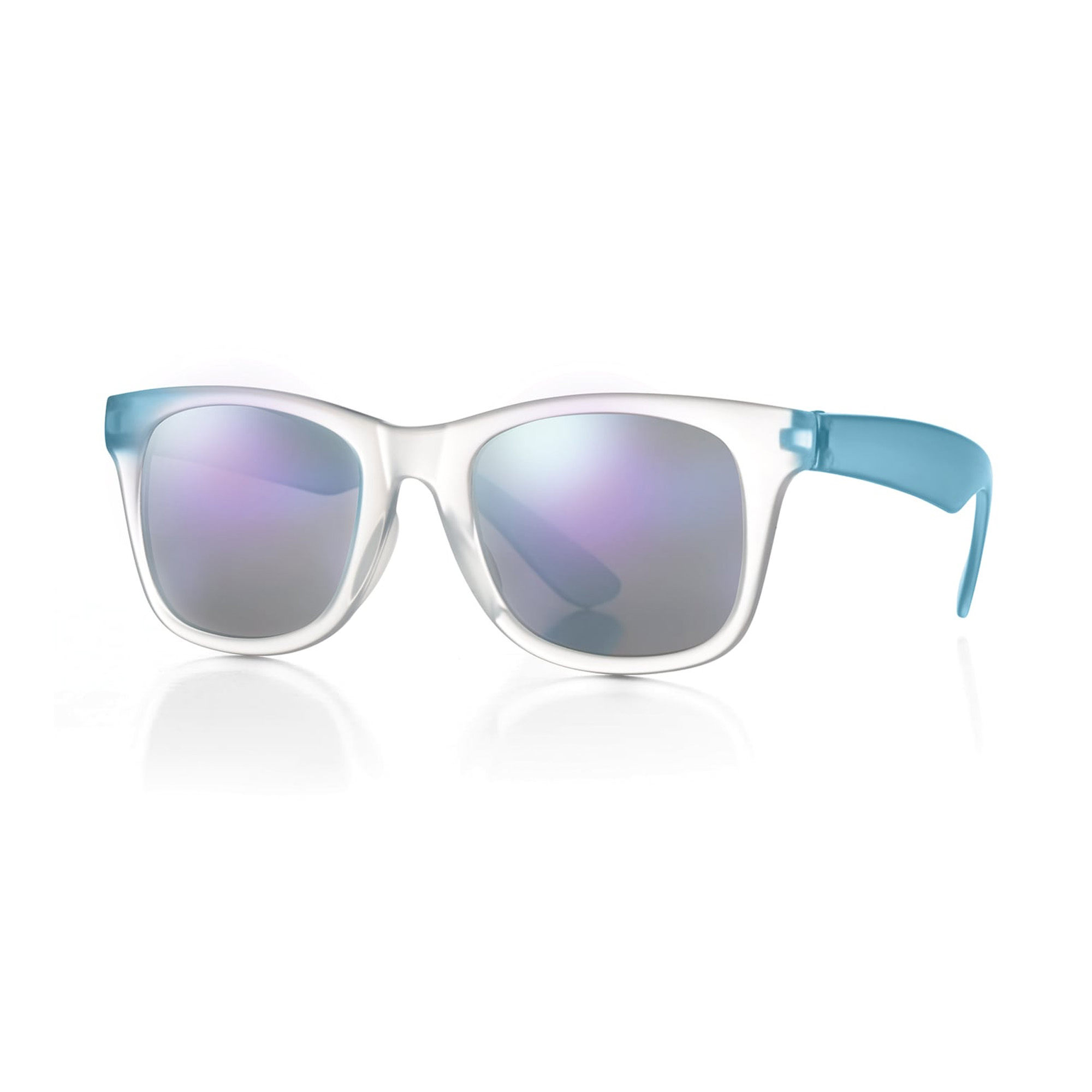 Occhiali da sole- UV400 | Occhiali a specchio | Cornice trasparente