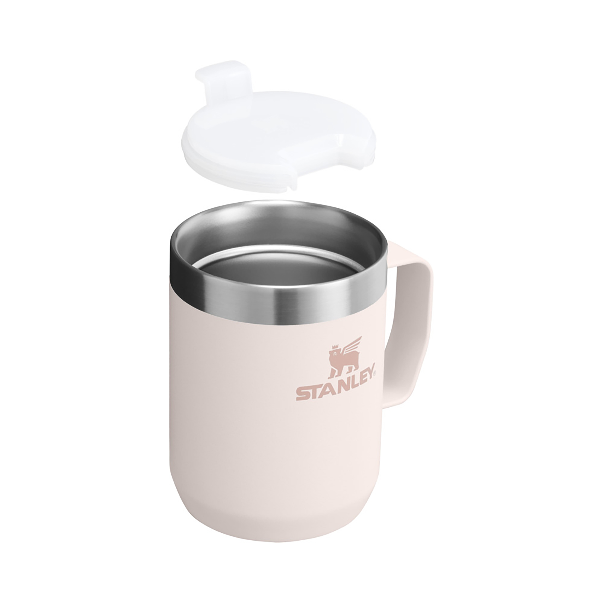 Stanley Everyday 236 ml Camp Mug – Auslaufsicher | Recycelter Stahl | Trinkdeckel