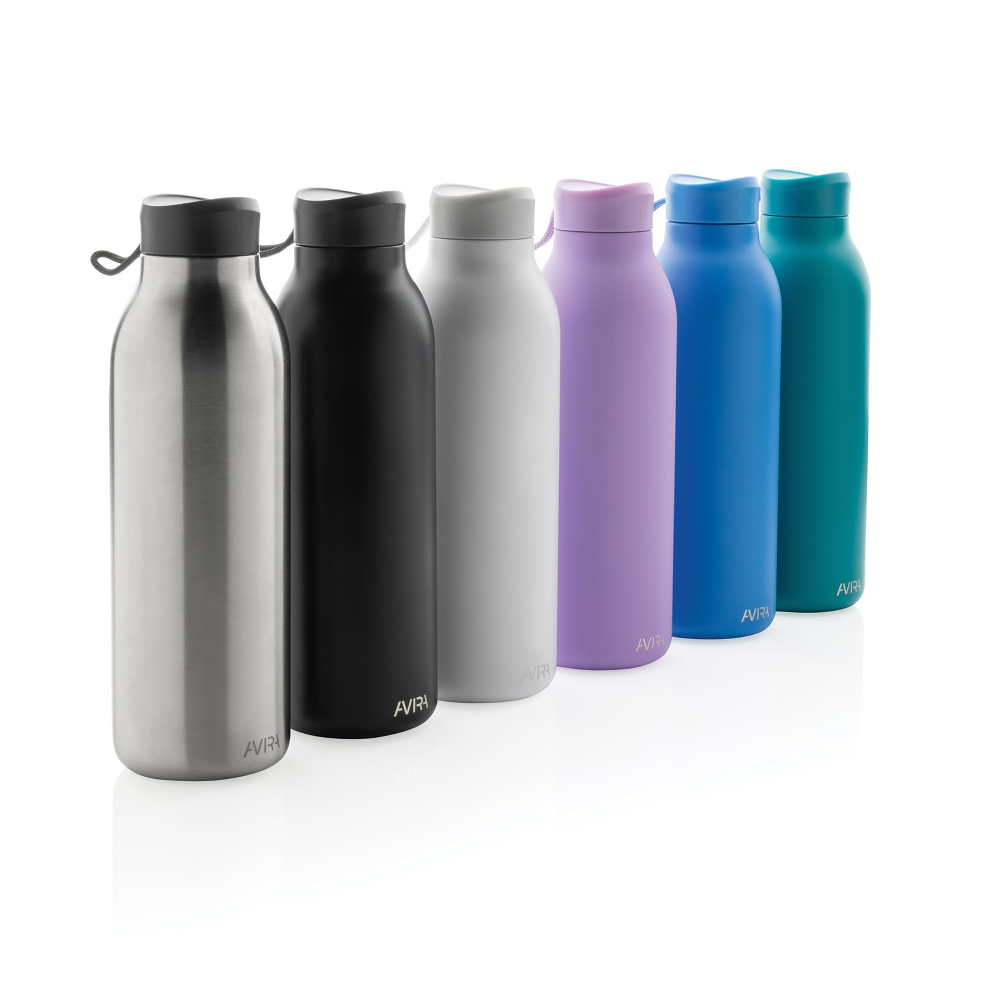 Avira Trinkflasche Avior - 500 ml | Recycelter Edelstahl | Farbig