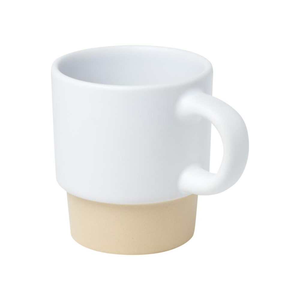 Tazzina espresso – 130 ml | Impilabile | Fondo in argilla | Compatta