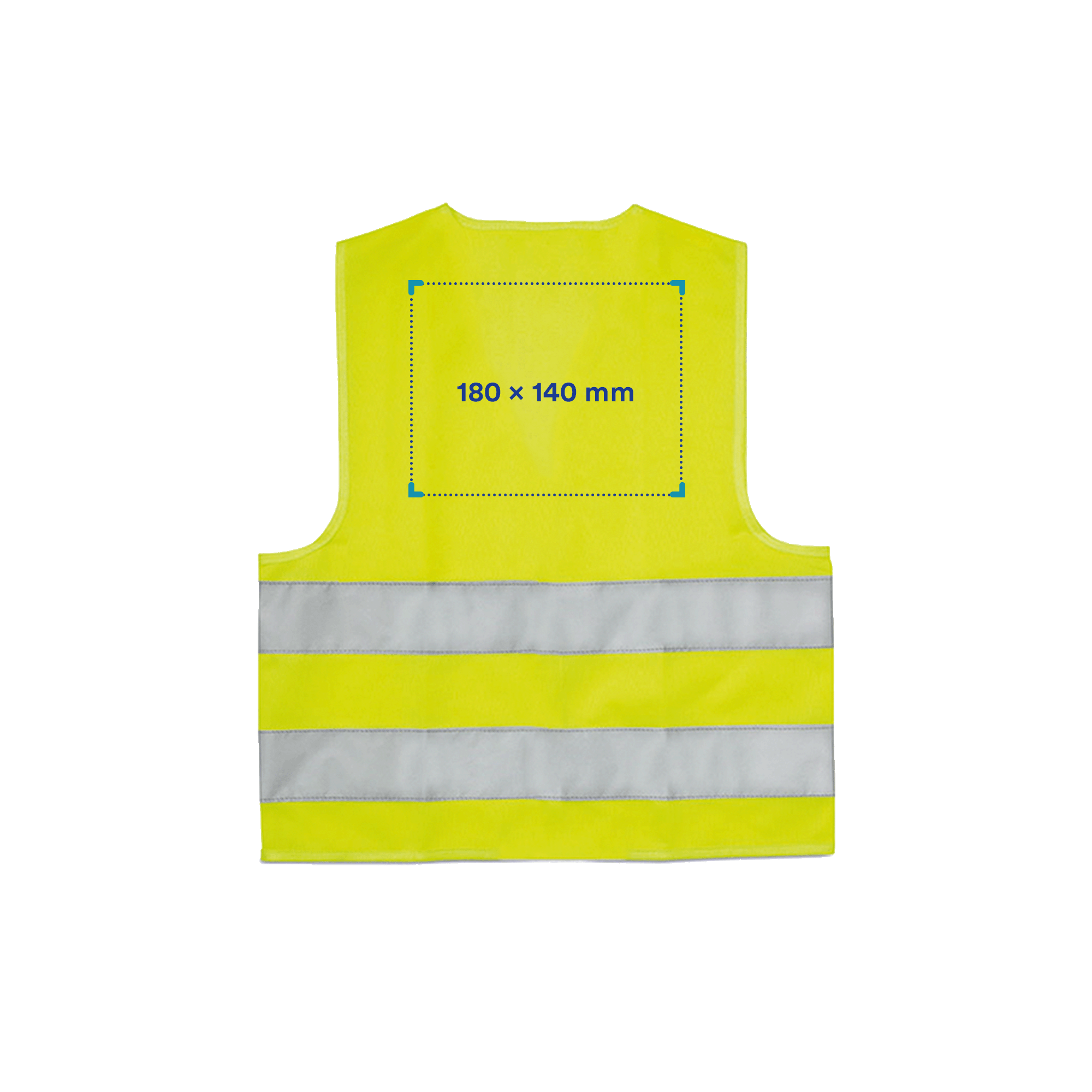 Gilet de sécurité pour enfants | Taille unique | Polyester | Pour les enfants jusqu'à 8 ans