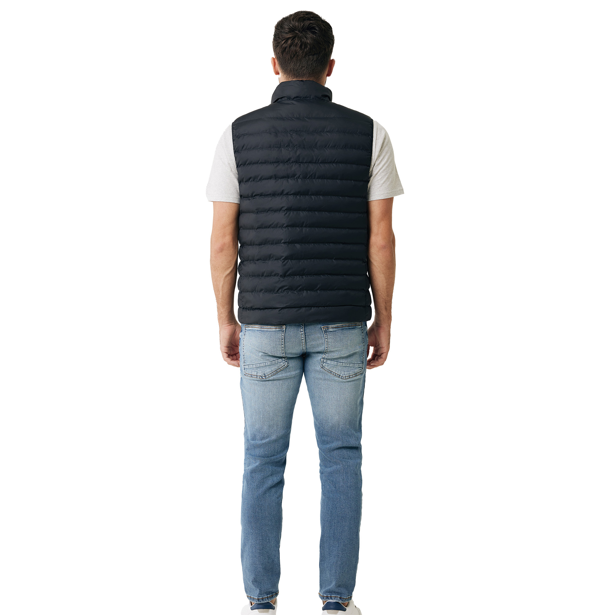 Iqoniq Meru Bodywarmer - Herren | Recyceltes Polyester | Reißverschluss-Zipper