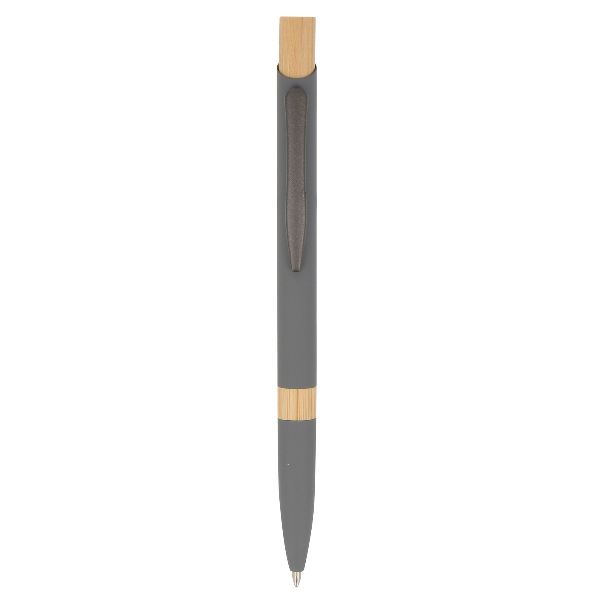 Stylo bille en aluminium recyclé – Design durable | Aluminium recyclé | Mécanisme à pression | Encre bleue