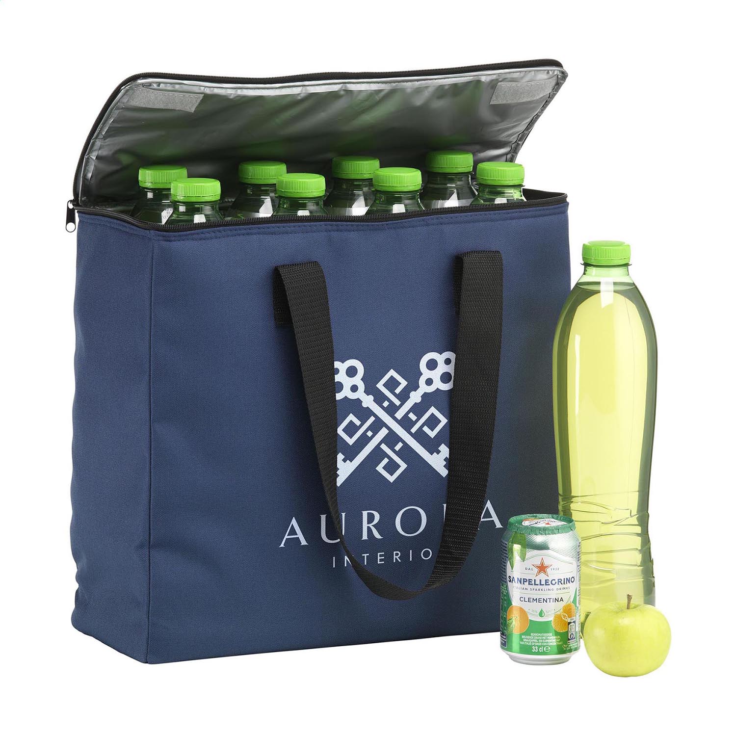 Sac isotherme | Polyester RPET | 8 bouteilles | Impression 1 couleur