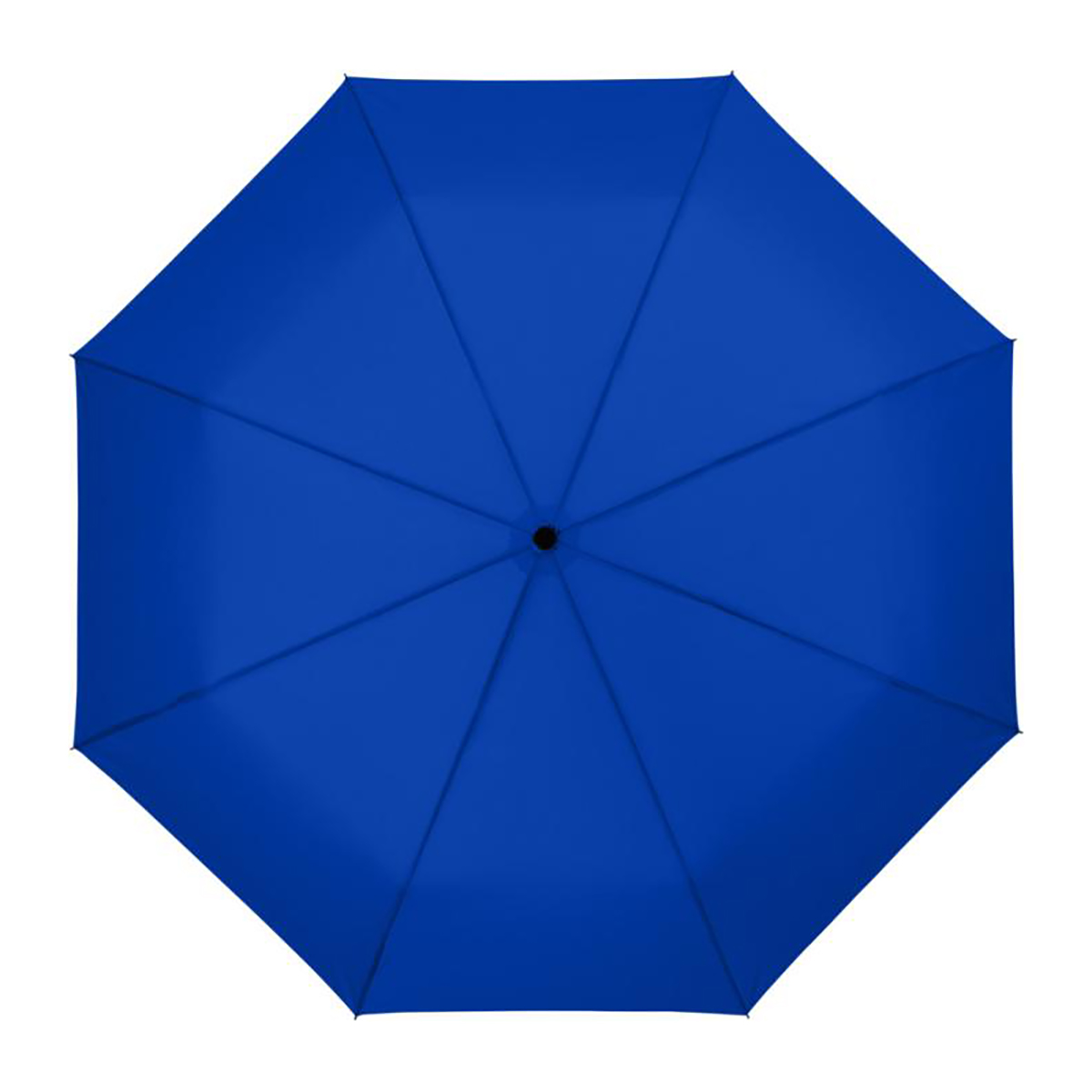 Parapluie pliant automatique – 21 pouces | Baleines en fibre de verre | Poignée caoutchoutée | Avec étui