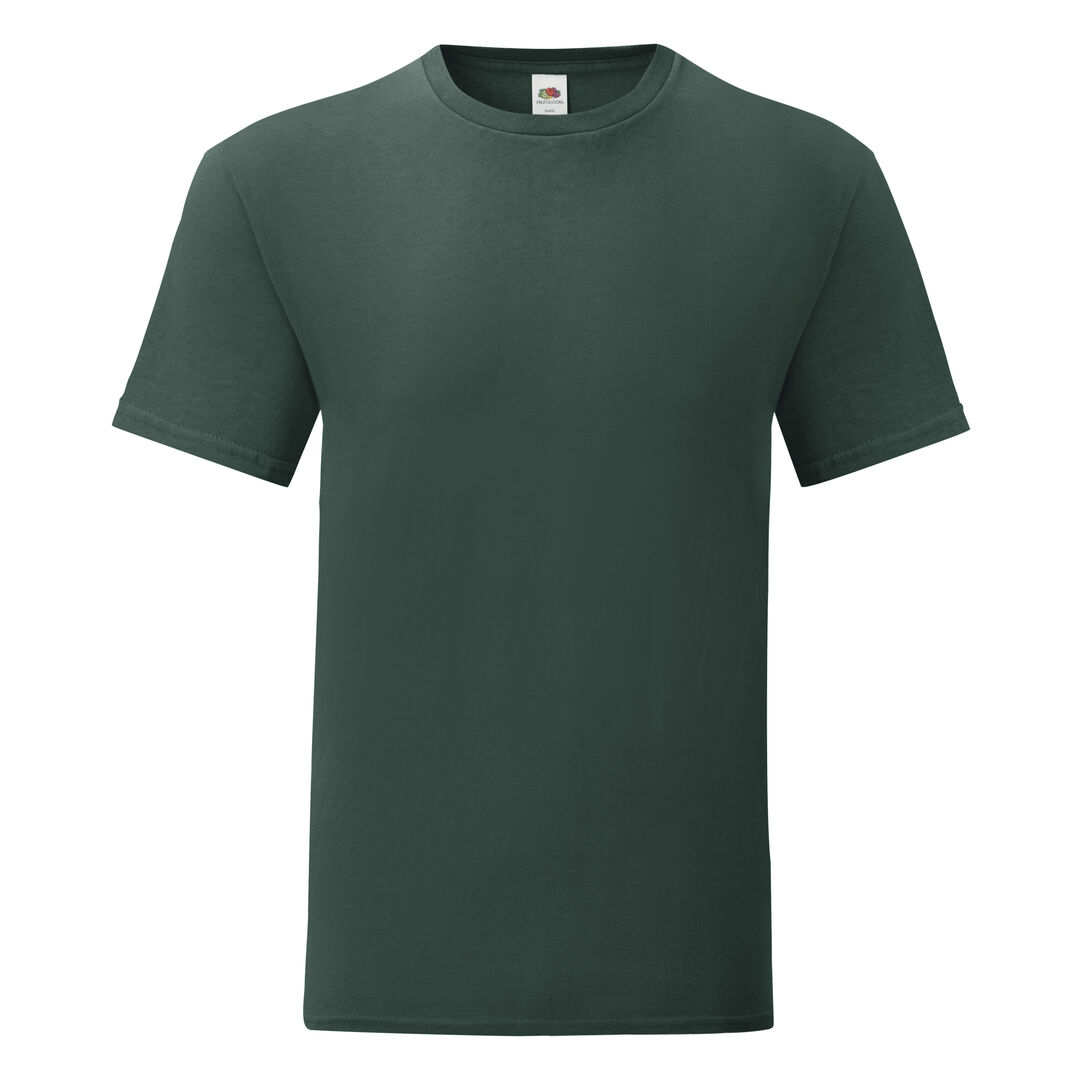 T-Shirt Fruit of the Loom - Herren | 150 g/m² Baumwolle | Farbige Varianten