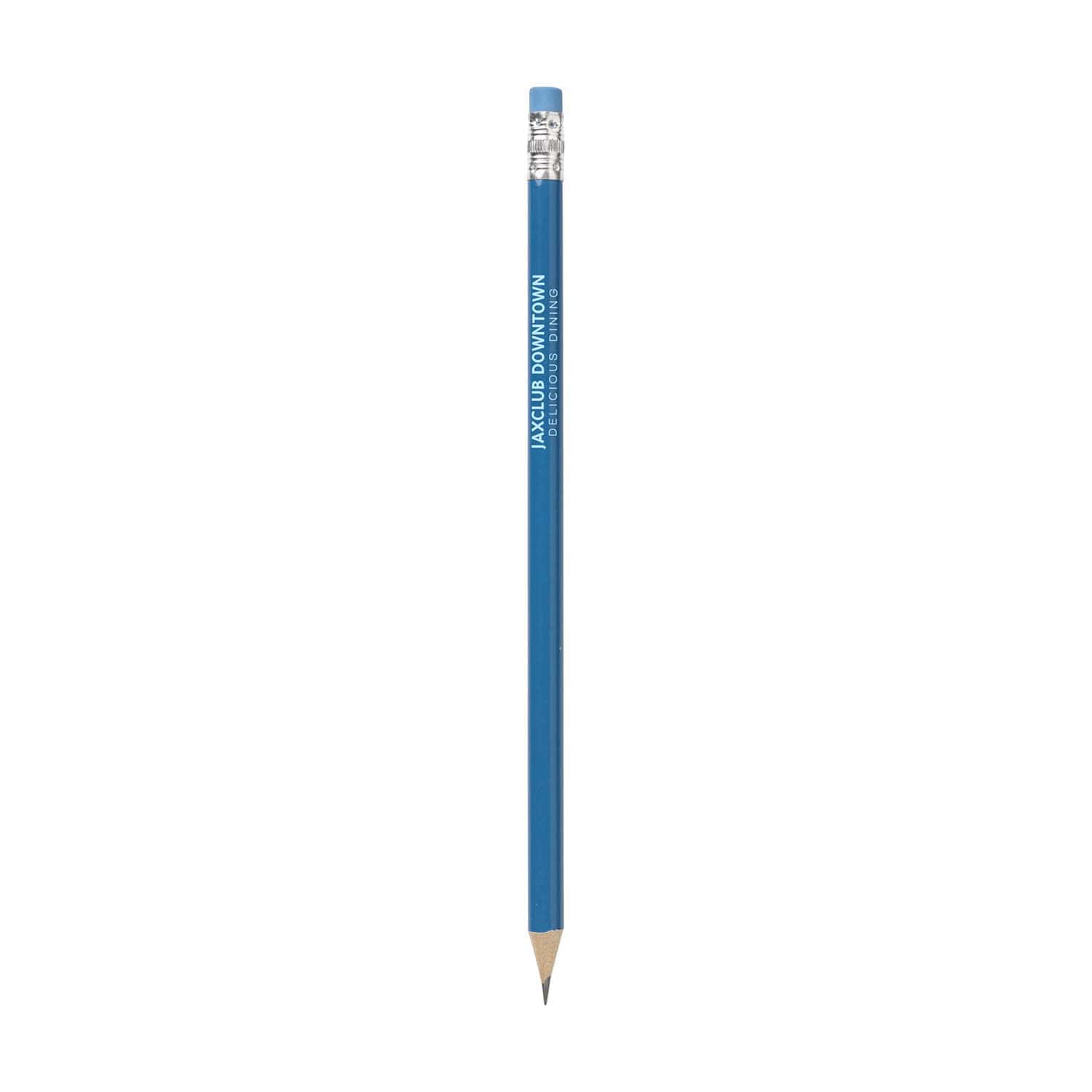 Crayon HB | Taillé | Avec gomme | Impression 1 couleur