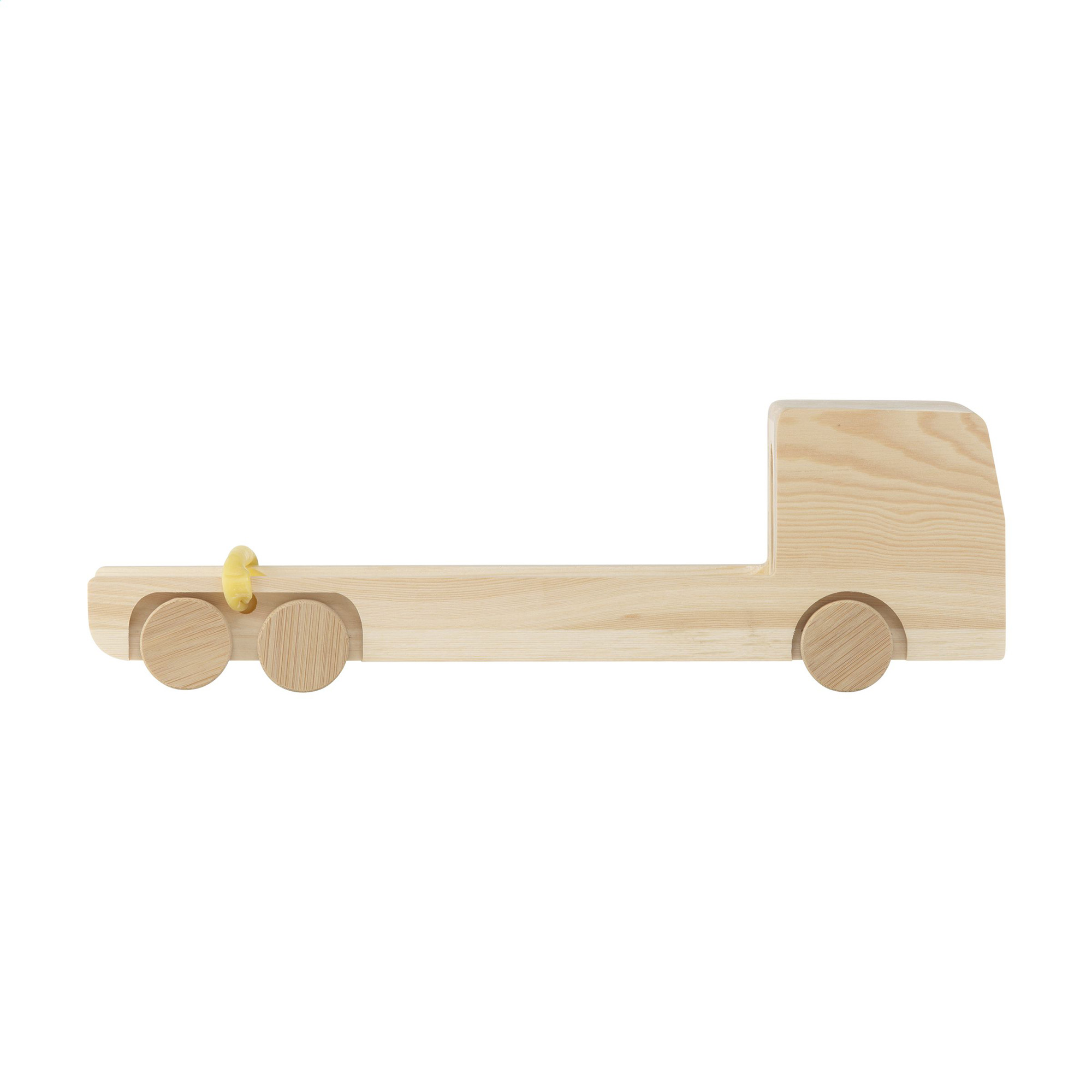 Camion boîte cadeau – Bois FSC | Réutilisable | Pour 1 bouteille | Design ludique