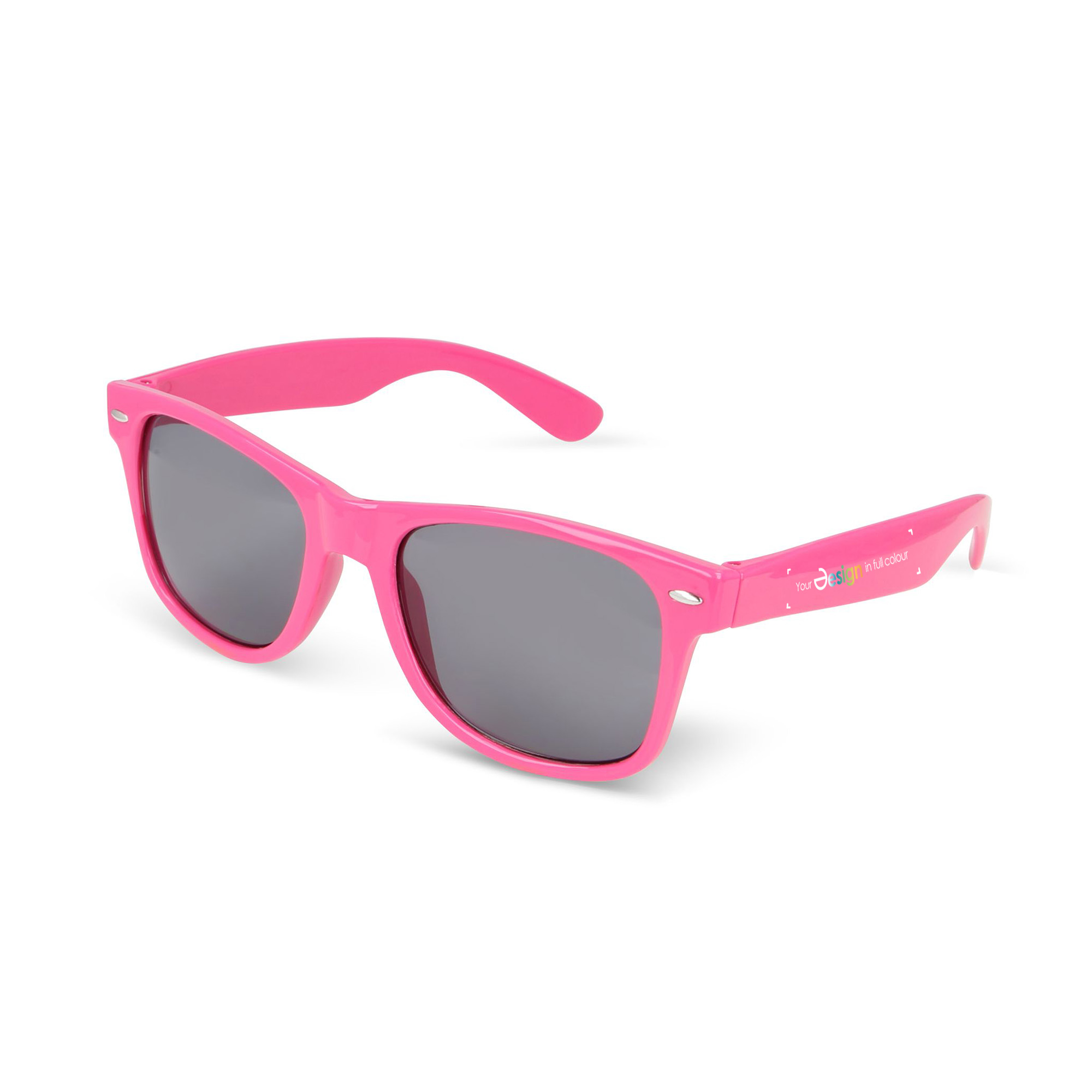 Sonnenbrille Miami | UV400 | Glänzend | Farbig | Vollfarbdruck