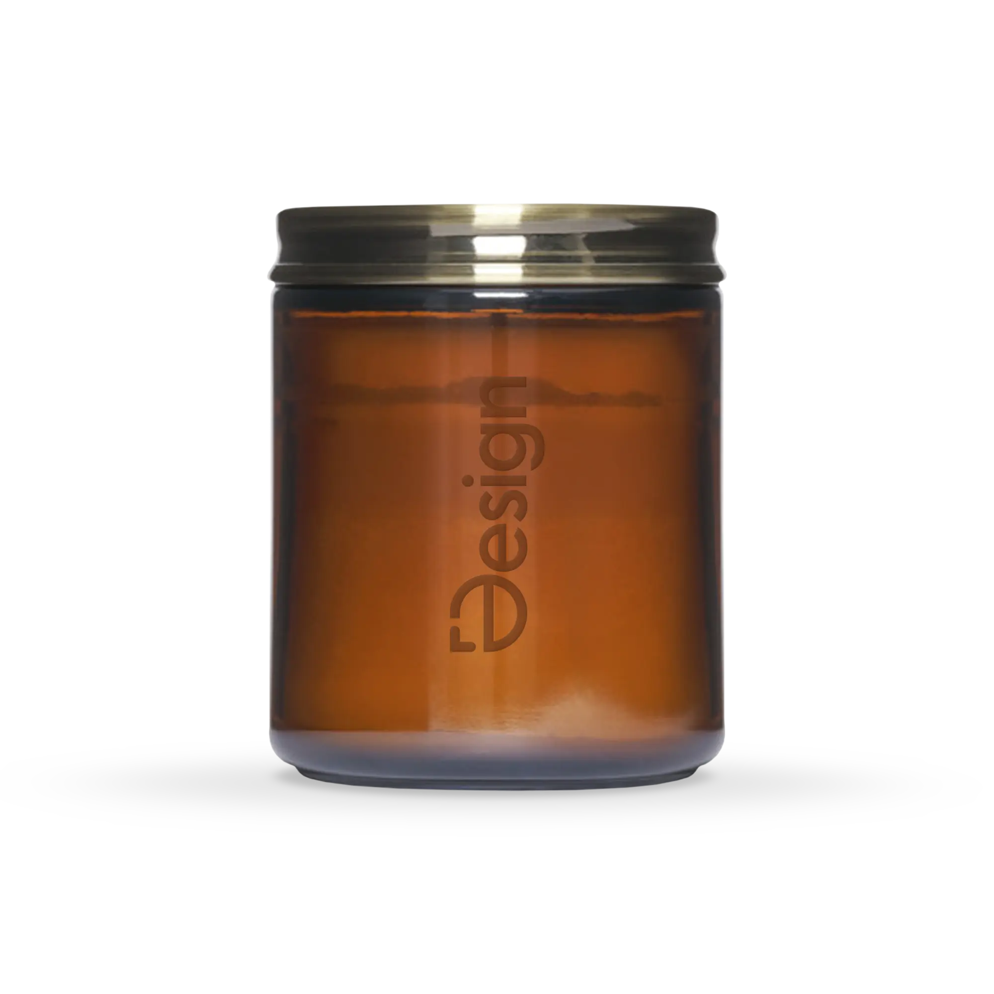 Duftkerze Wellmark – Zedernholz | Brenndauer 35 Stunden | Wiederverwendbares Glas