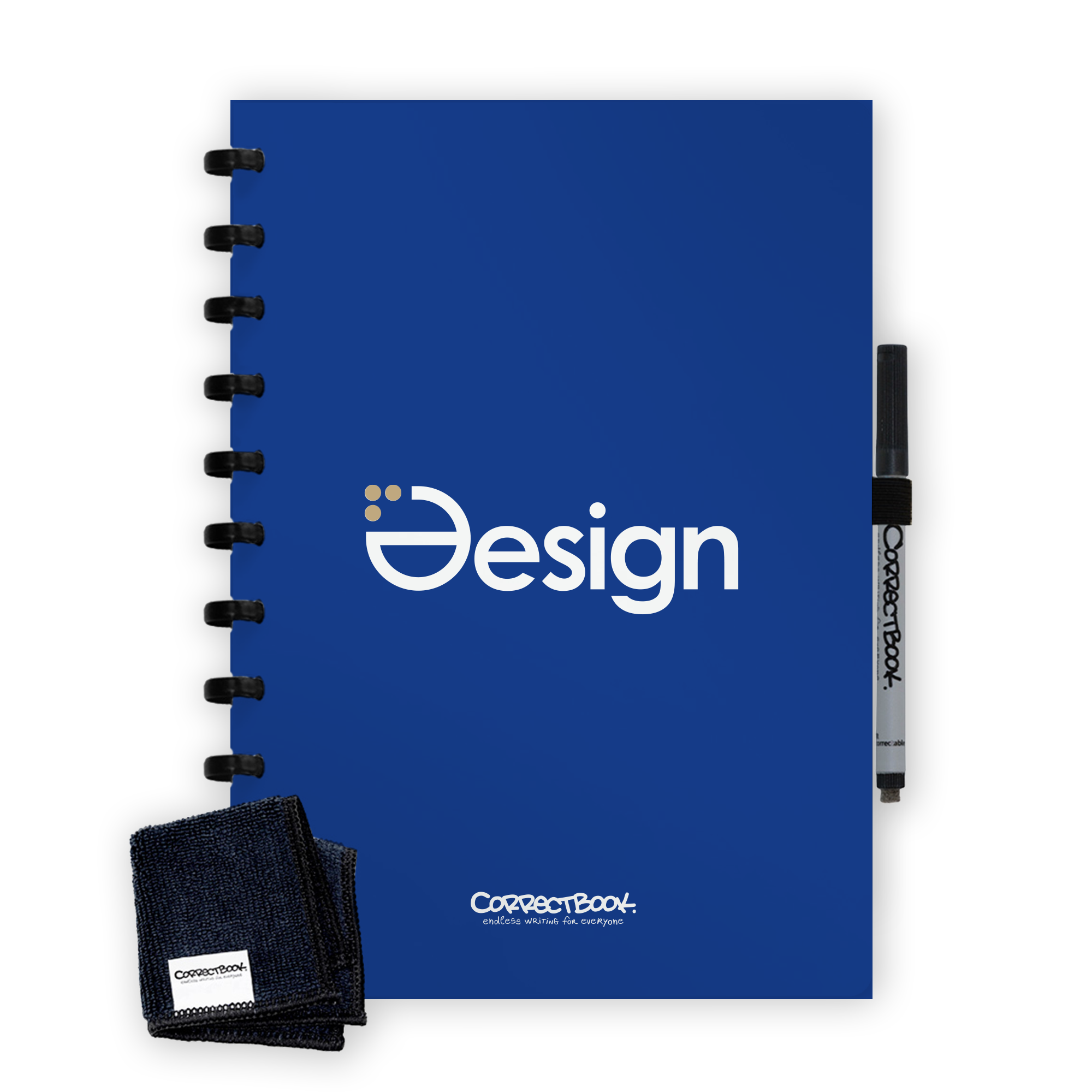 Correctbook - A5 | 40 vellen | Herschrijfbaar | Inclusief pen & doekje