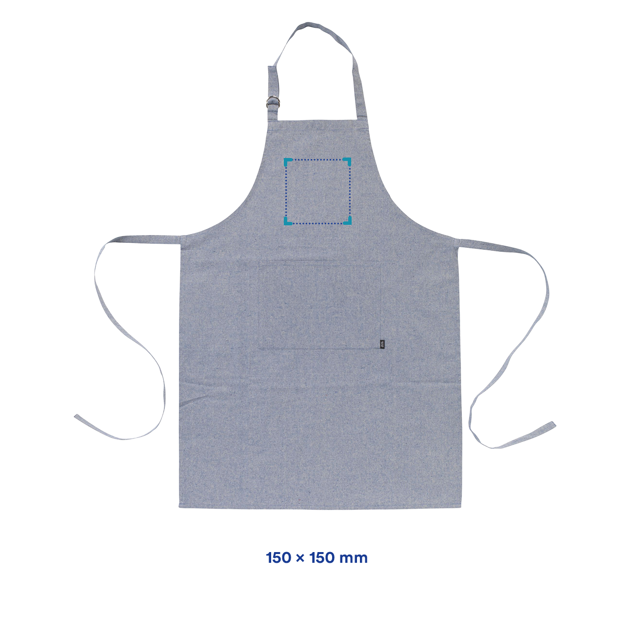 Grembiule Pinna - Cotone riciclato | 160 gr/mq | Stampato in 1-4 colori