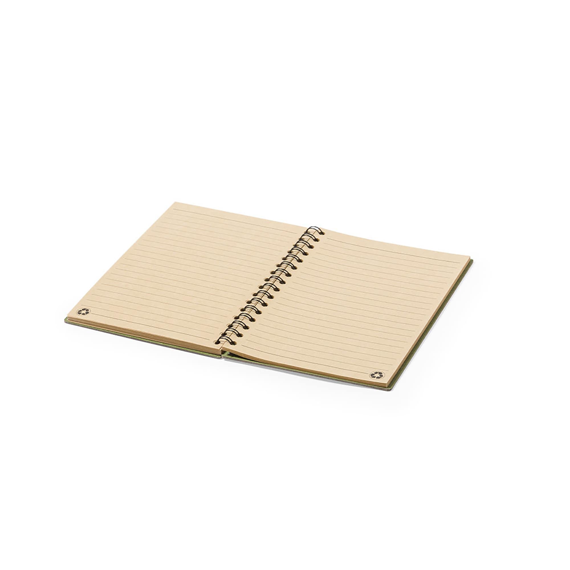 Carnet A5 | Carton recyclé | Ligné | Impression jusqu'à 4 couleurs